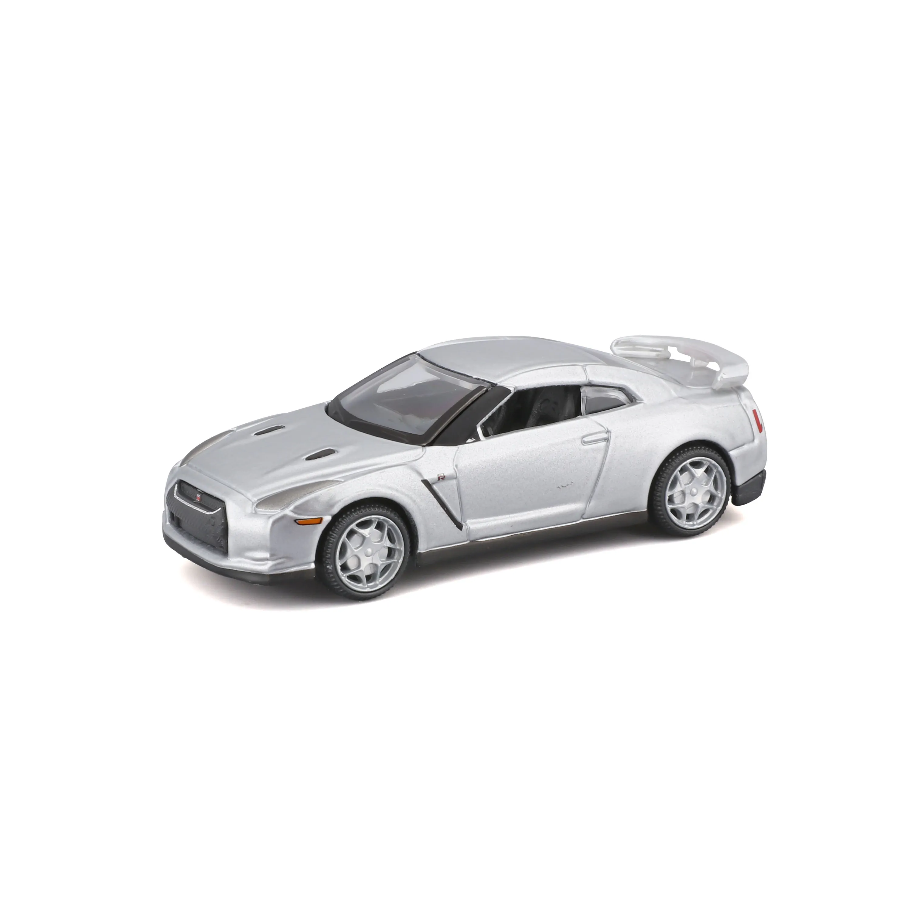 Nissan GT R Silver R35, W Blingz Rim 2009 1:64
