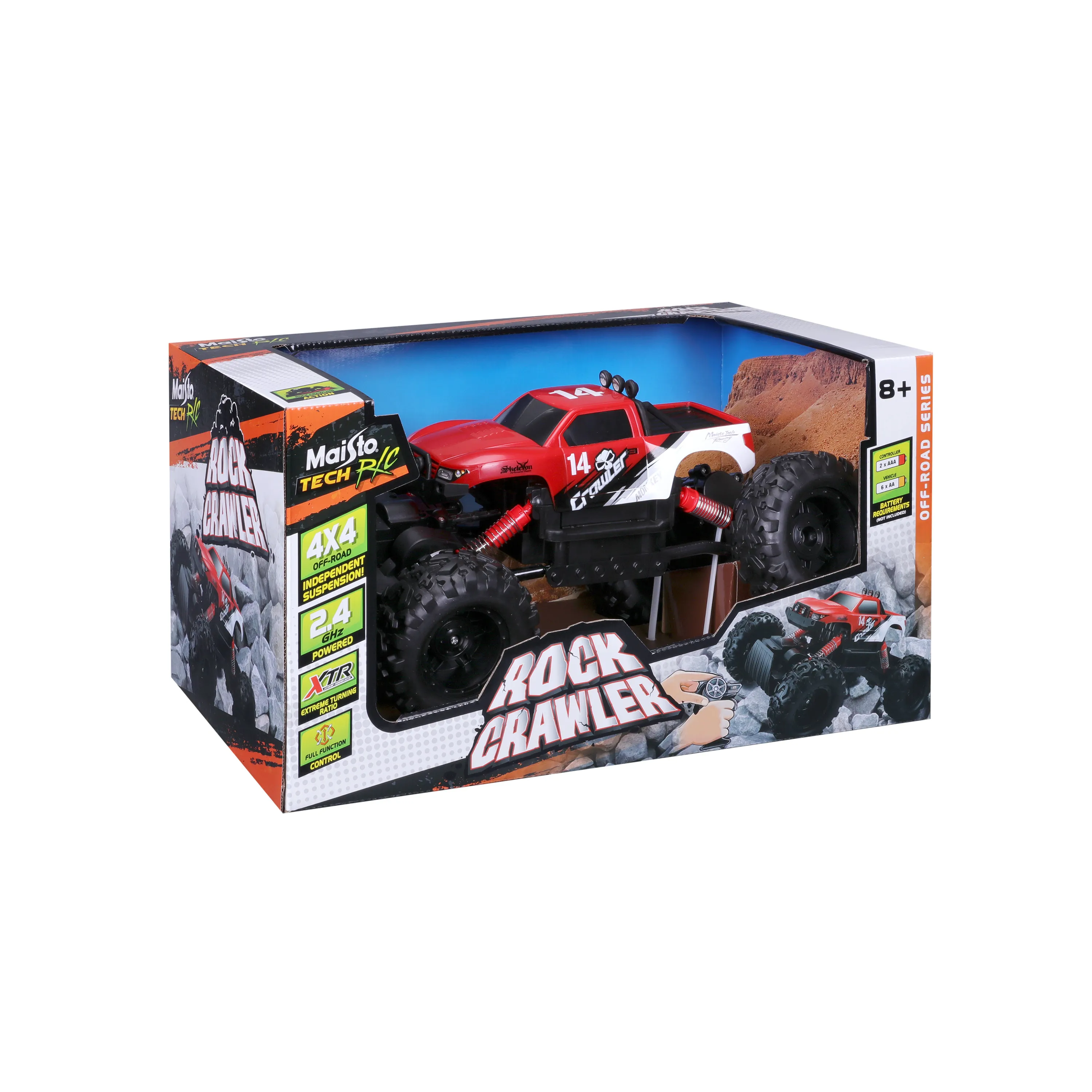 Rock Crawler – დისტანციურად მართვადი სათამაშო