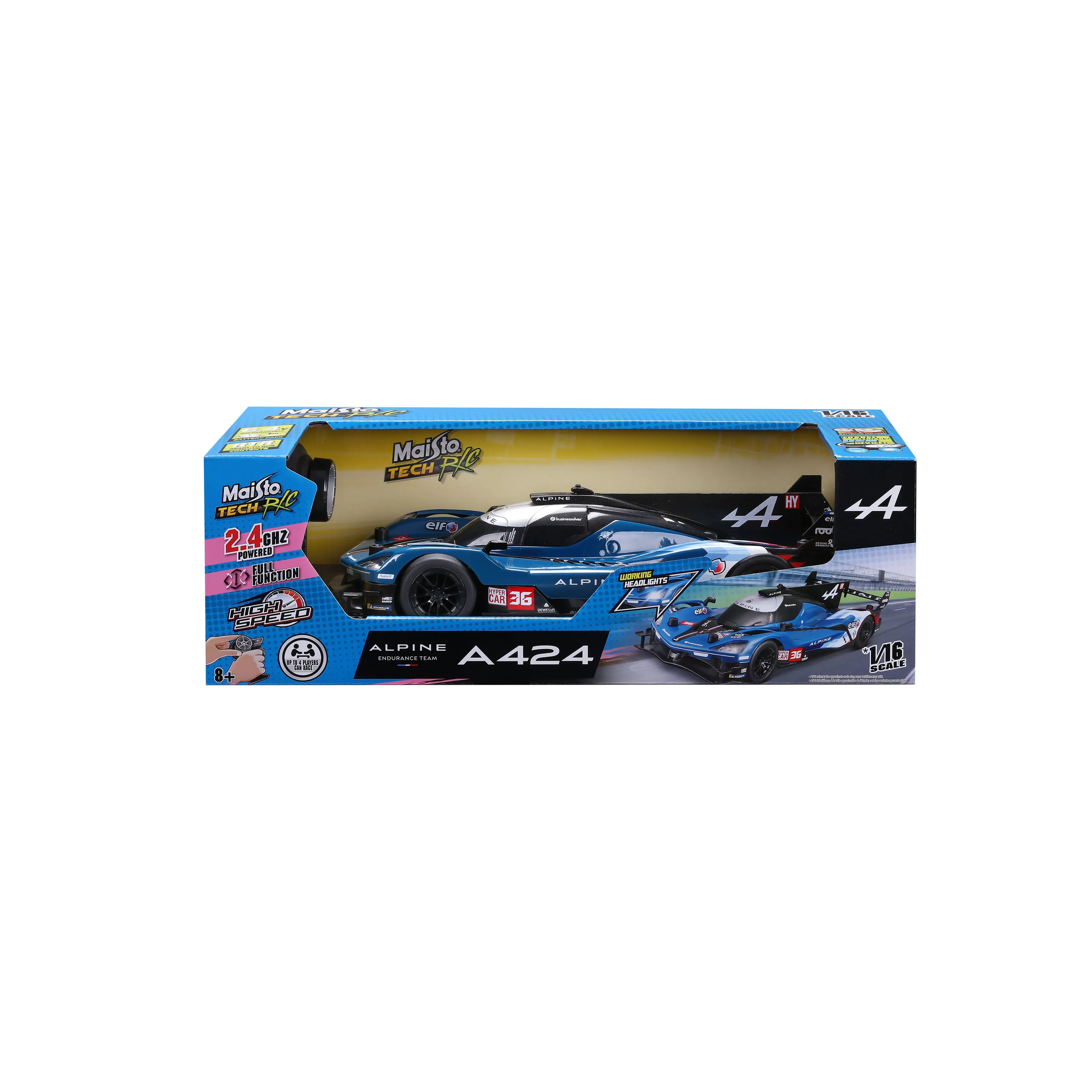 Alpine A424 – დისტანციურად მართვადი სათამაშო 1/16
