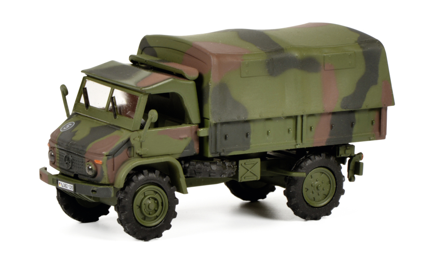 Unimog S404 – გერმანიის არმია – 1/87 სამხედრო მოდელი