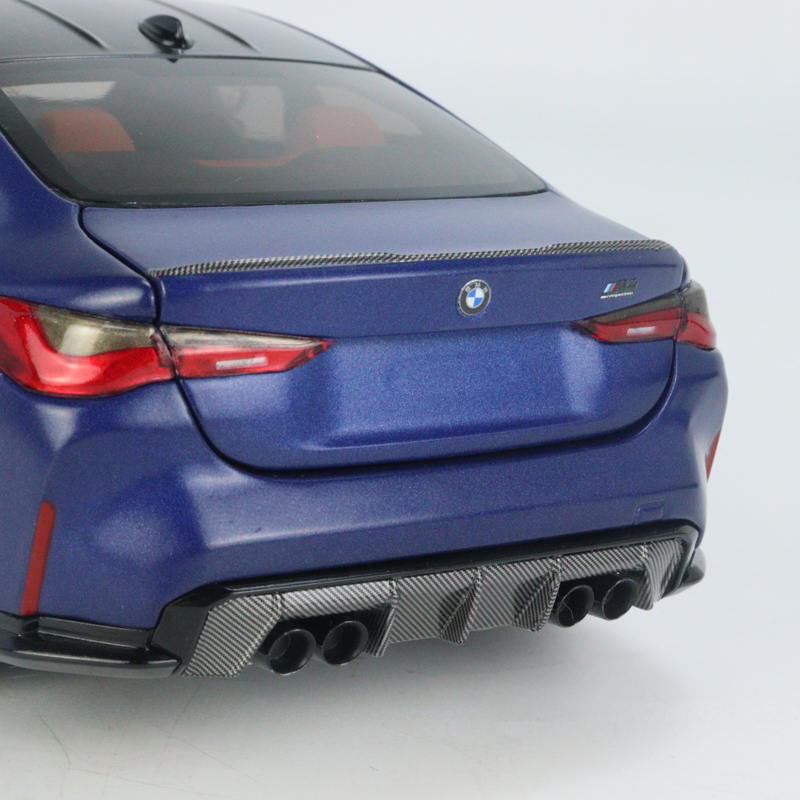 BMW M4 კუპე (G82) ლურჯი ხედი 16