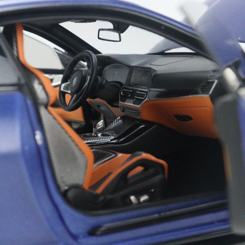 BMW M4 კუპე (G82) ლურჯი ხედი 18