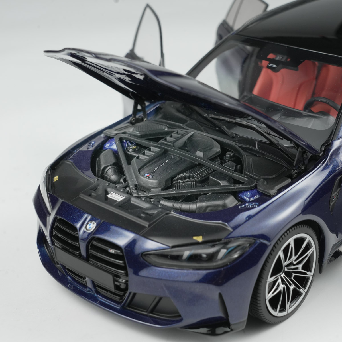 BMW M3 Touring (2024) ტანზანიტისფერი ლურჯი ხედი 13