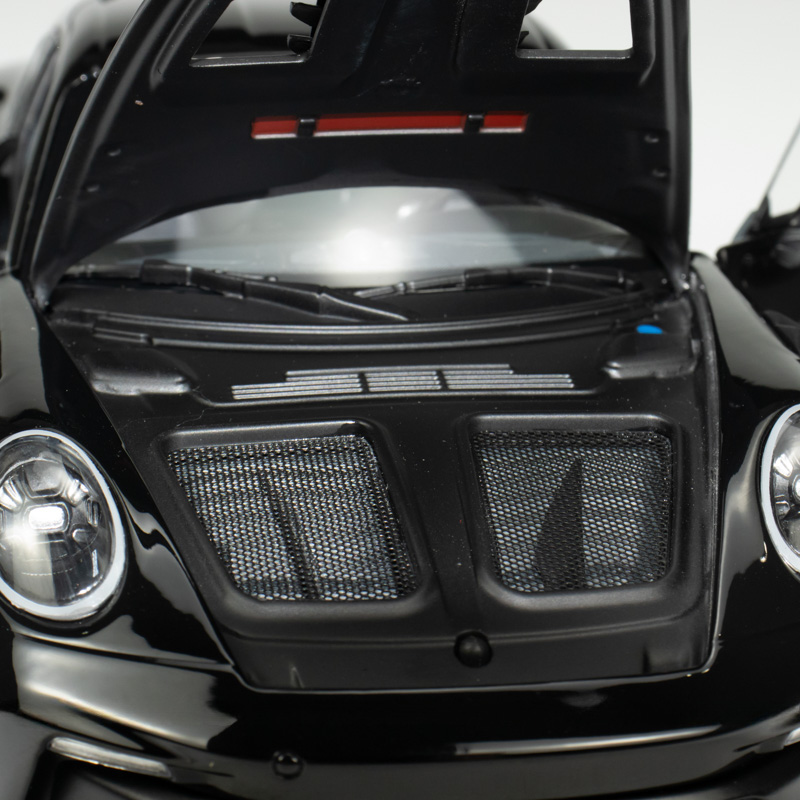 პორშე 911 (992) GT3 RS (2022) შავი ხედი 19