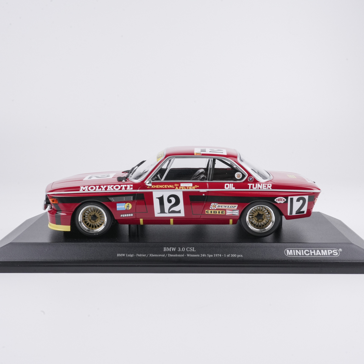 BMW 3.0 CSL BMW Luigi, სპა 24 საათის გამარჯვებული (1974) ხედი 4