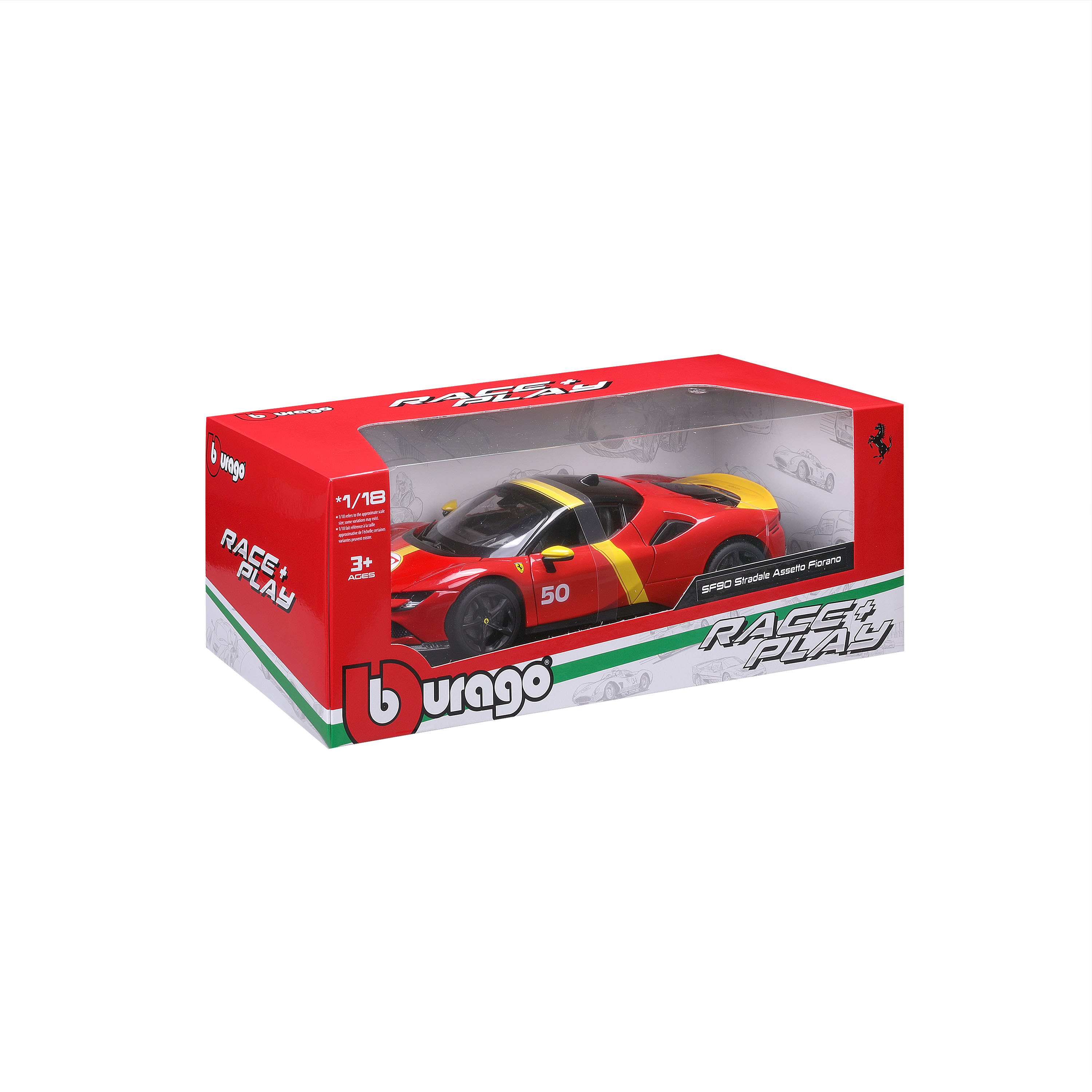 ფერარი SF90 Stradale Assetto Fiorano #50 – ფერარი რეისინგი ხედი 4