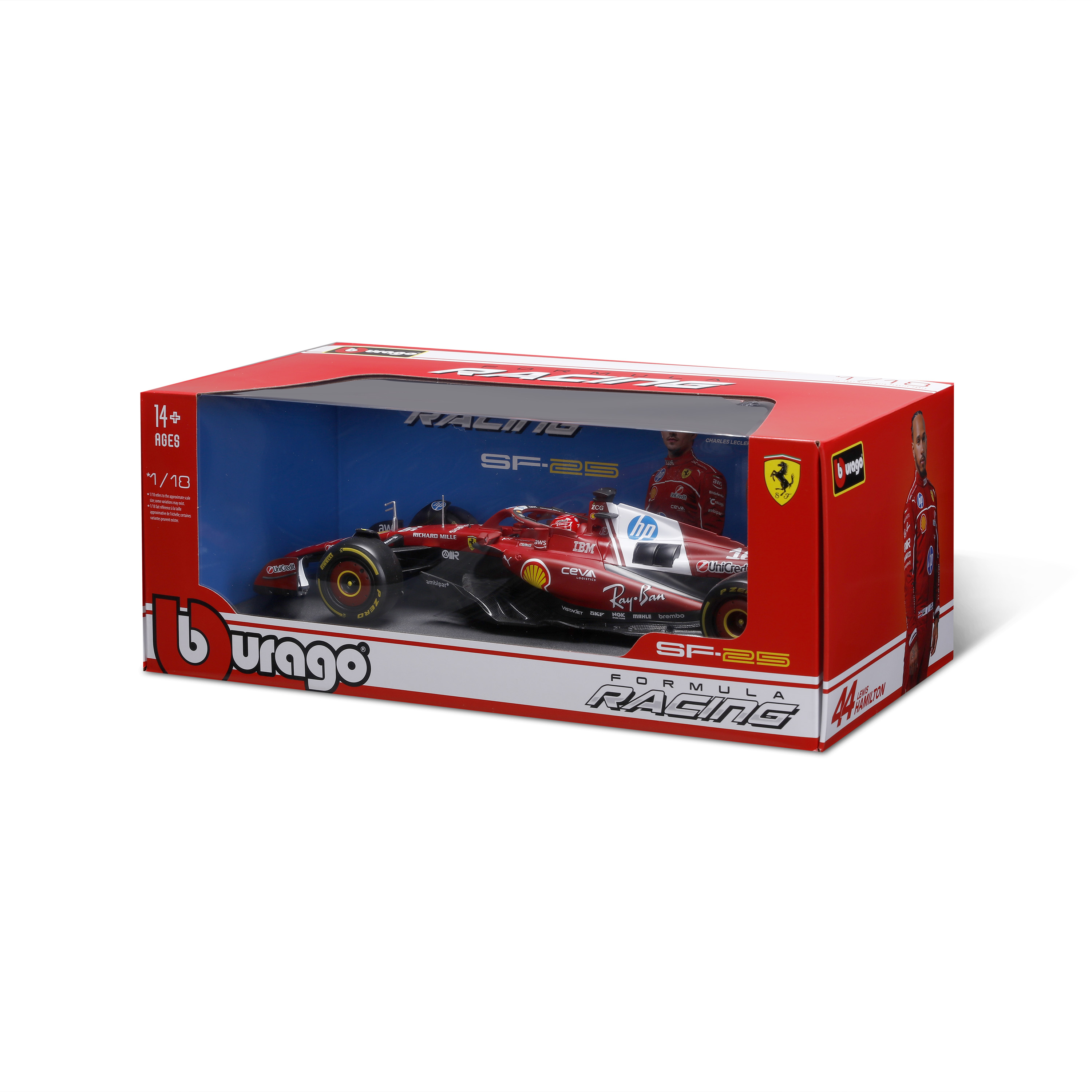 ფერარი SF-25 – ფორმულა 1 ექსკლუზიური მოდელი ხედი 4