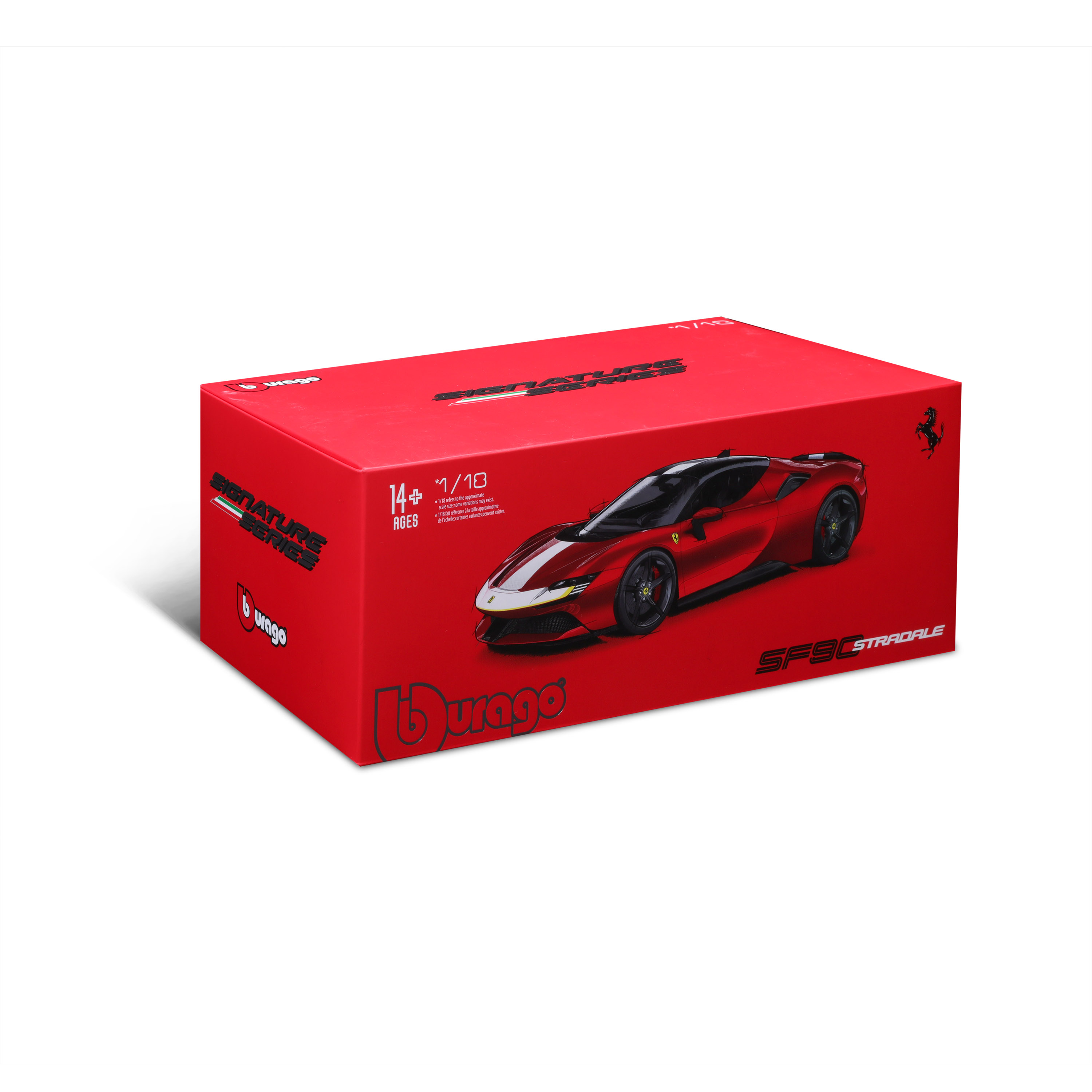 ფერარი SF90 Stradale Assetto Fiorano – ექსკლუზიური მოდელი ხედი 2