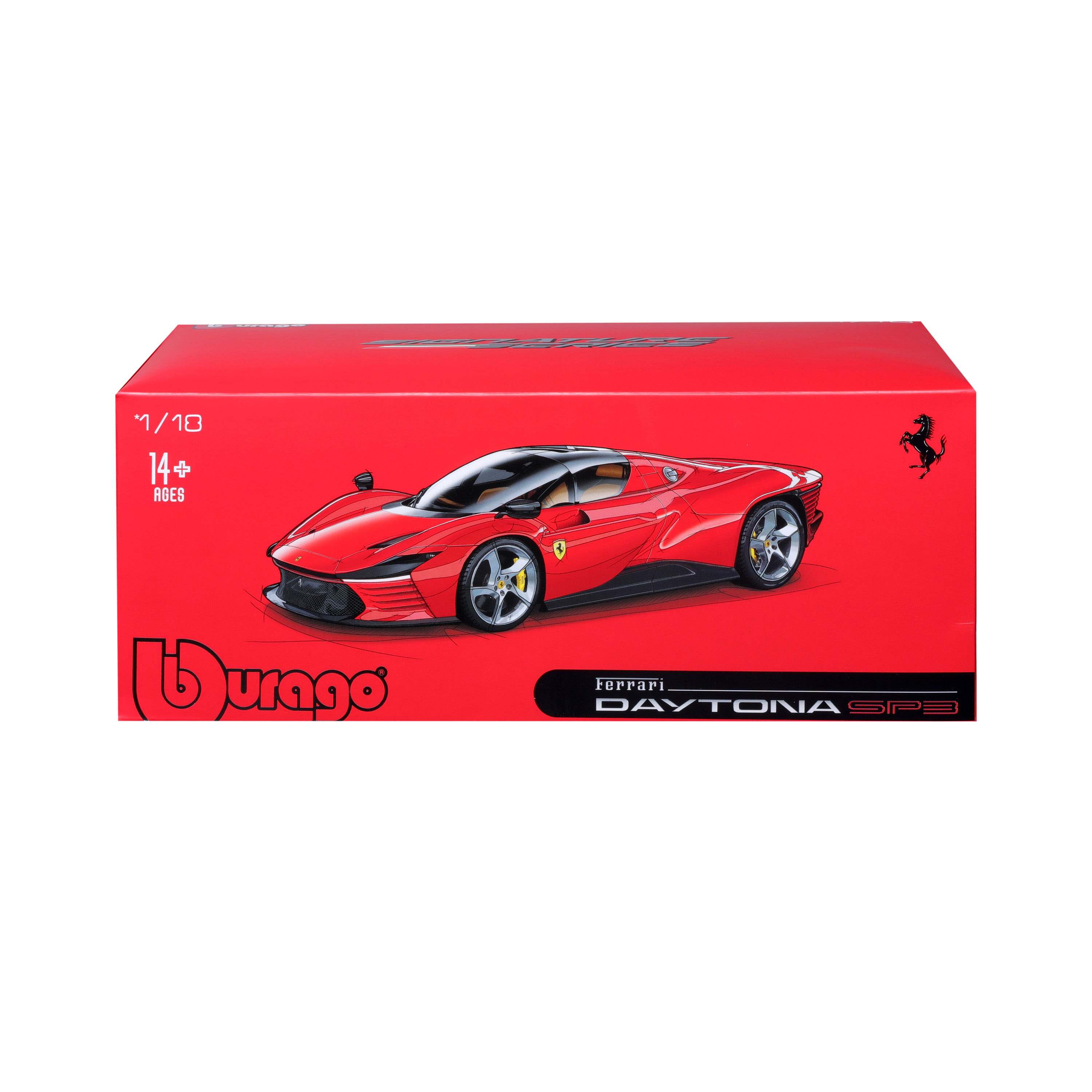 ფერარი Daytona SP3 (წითელი) – ექსკლუზიური მოდელი ხედი 3