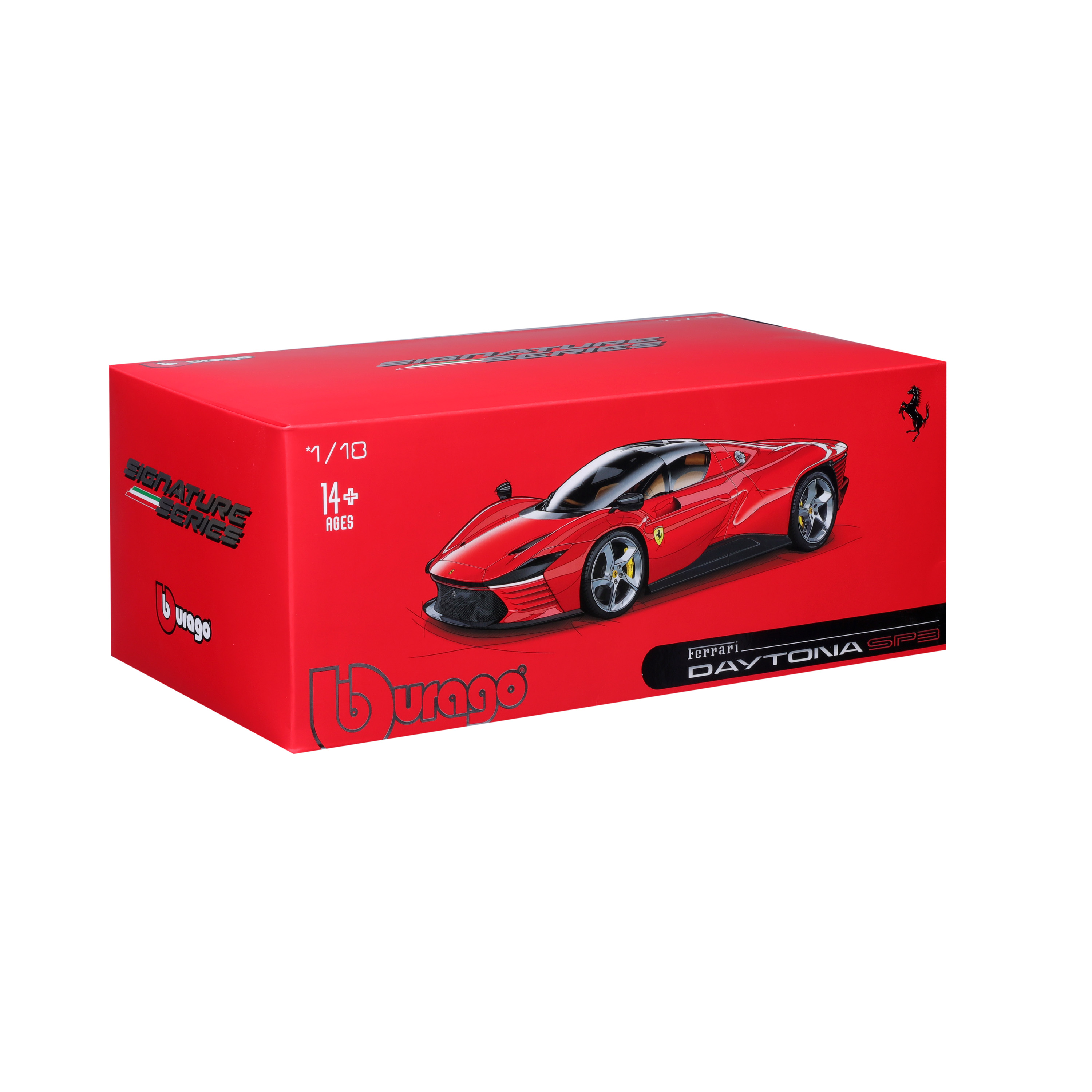 ფერარი Daytona SP3 (წითელი) – ექსკლუზიური მოდელი ხედი 2