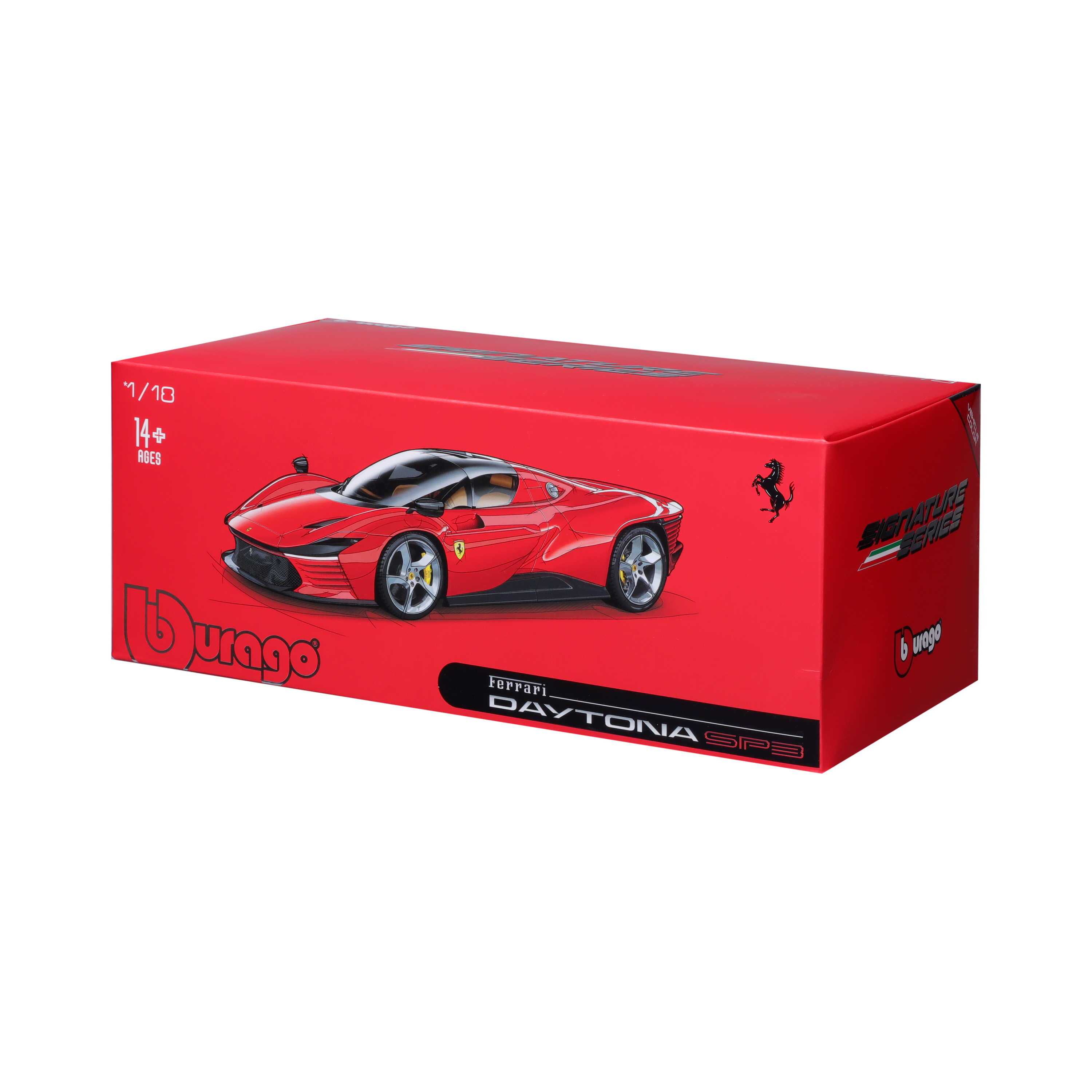 ფერარი Daytona SP3 (წითელი) – ექსკლუზიური მოდელი ხედი 4