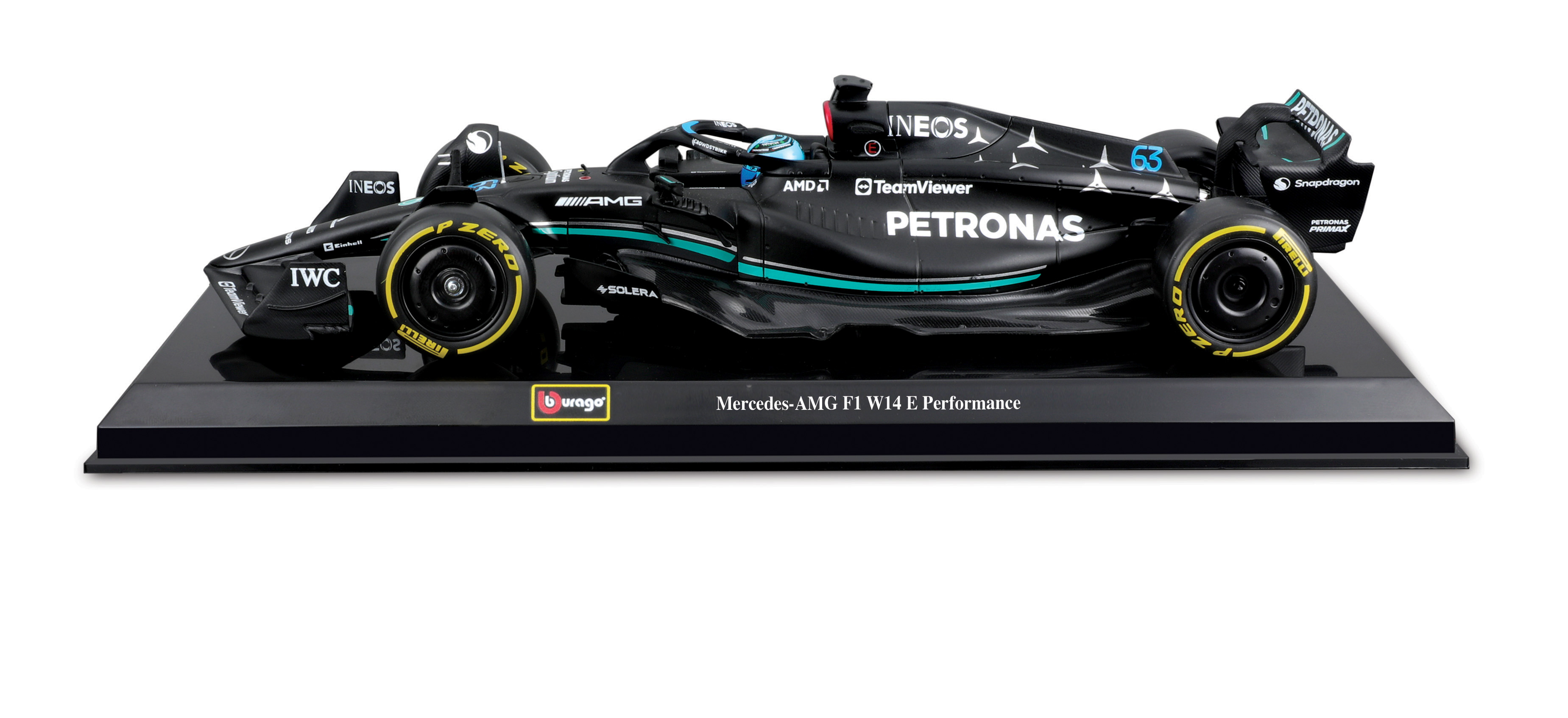 მერსედეს-AMG F1 W14 E Performance – ფორმულა 1 მოდელი ხედი 1