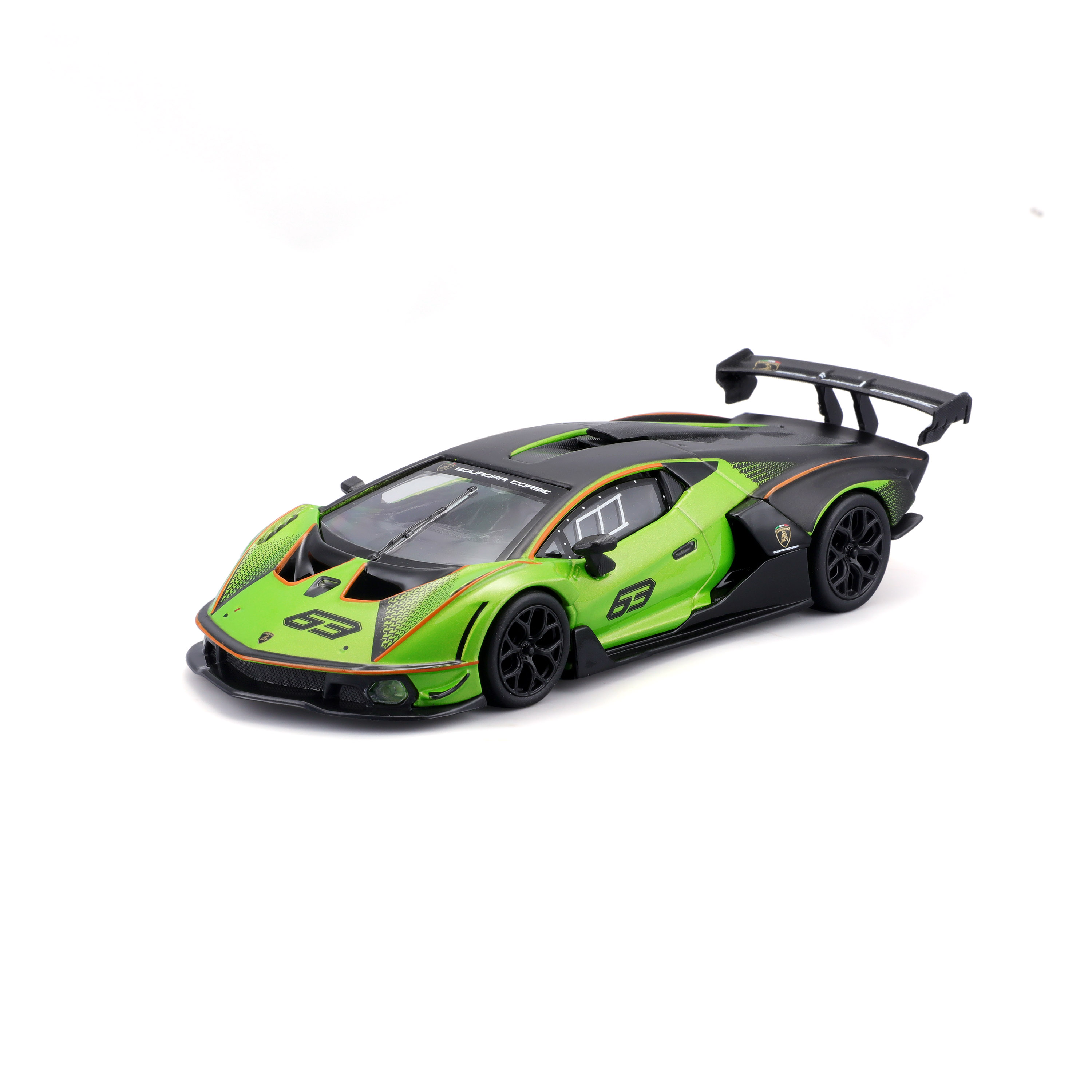 სათამაშო მანქანა Bburago ლამბორგინი Essenza SCV12 – სარბოლო მოდელი 1/32 - საკოლექციო მოდელი - satamasho manqana