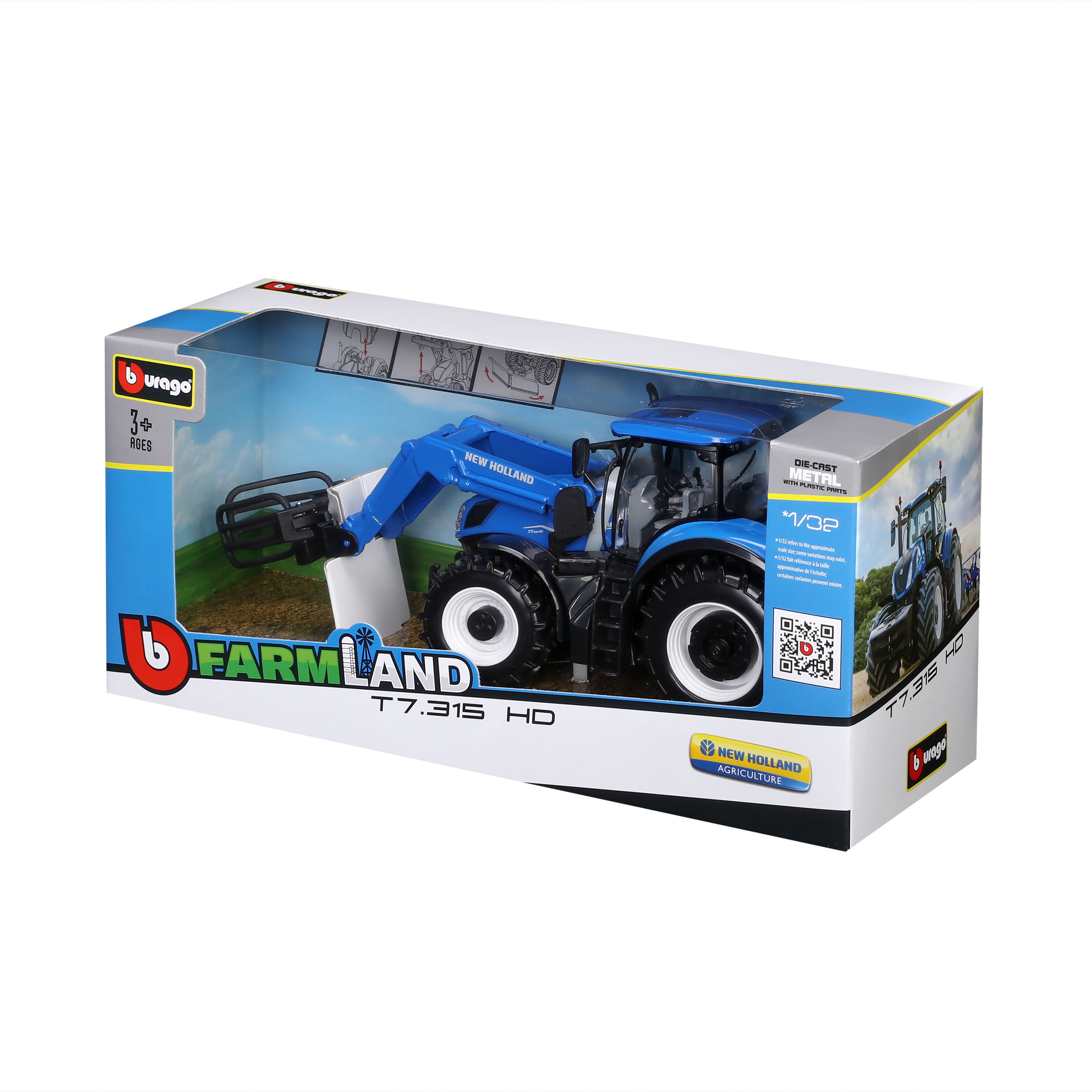 ფერმის ტრაქტორი NF 17.315HD წინა ჩამტვირთველით – სათამაშო ხედი 4