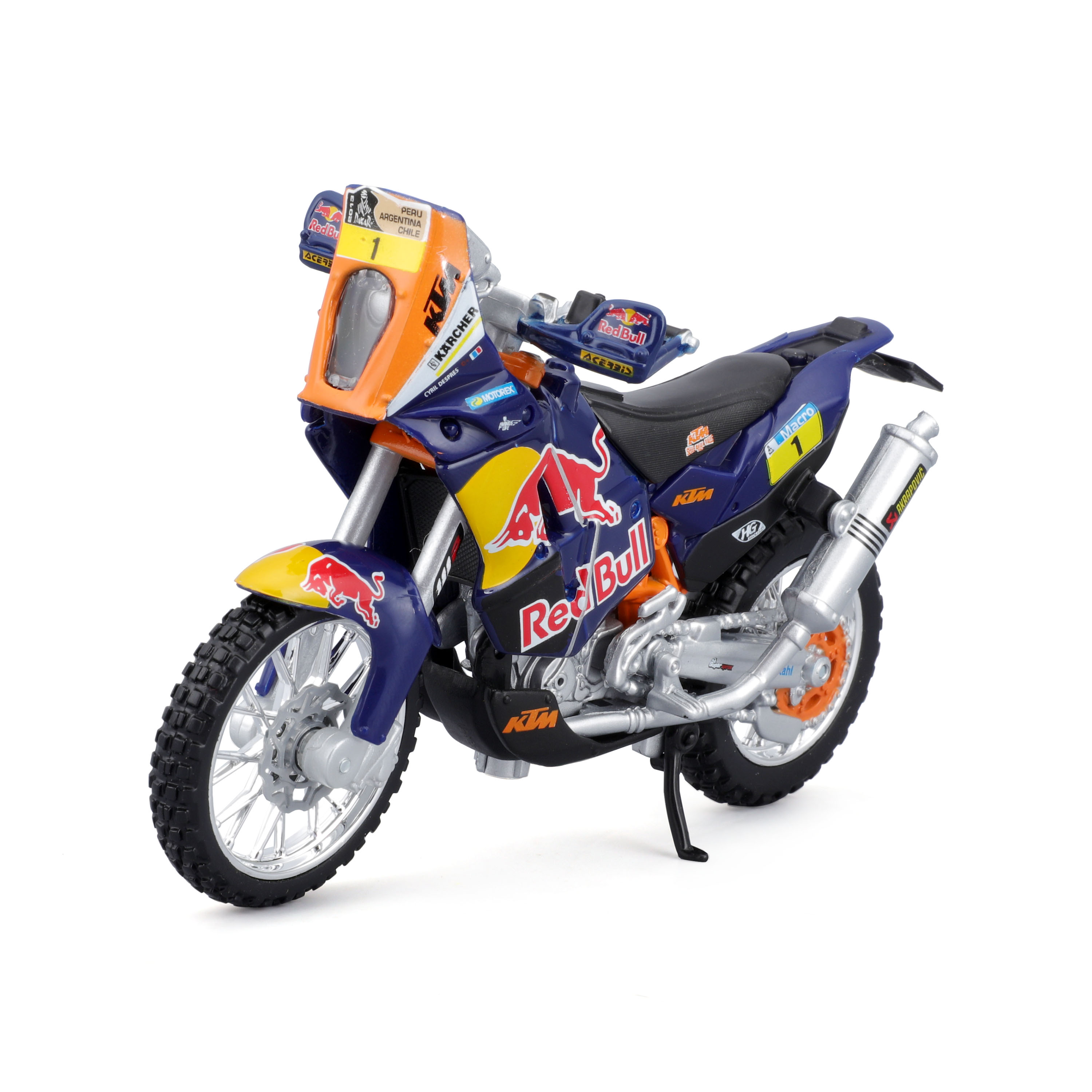 1:18 WRB KTM CYCLE - KTM 450 Rally (Dakar Rally) ხედი 5