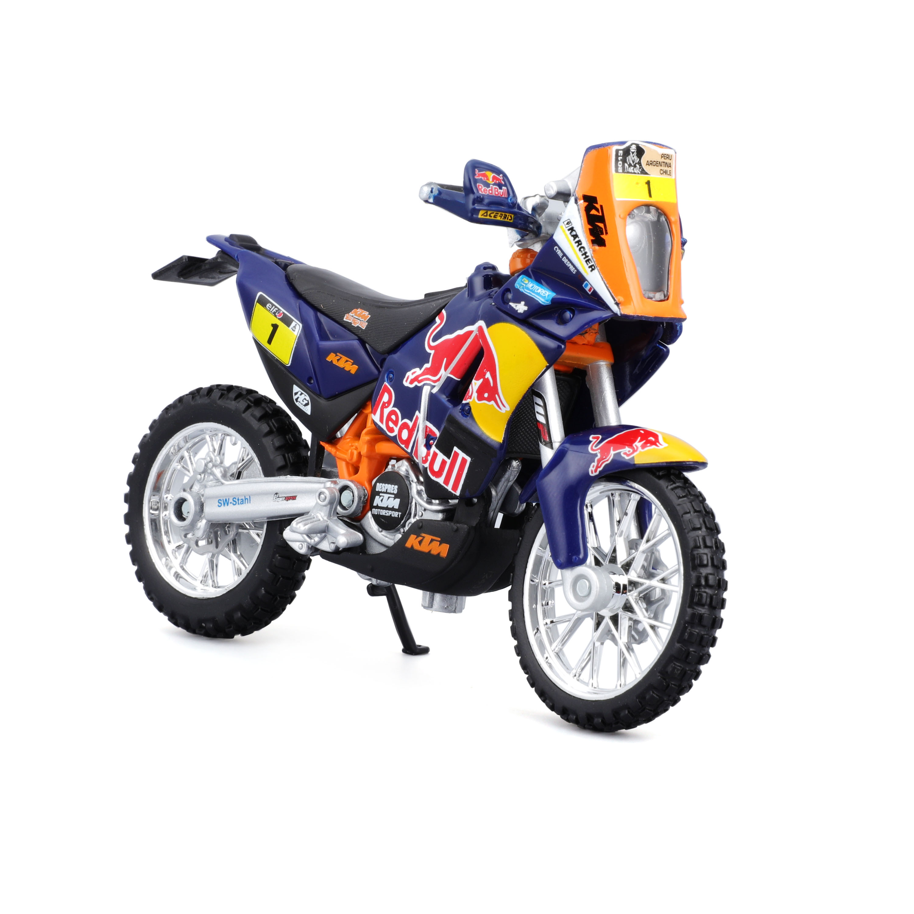 1:18 WRB KTM CYCLE - KTM 450 Rally (Dakar Rally) ხედი 1