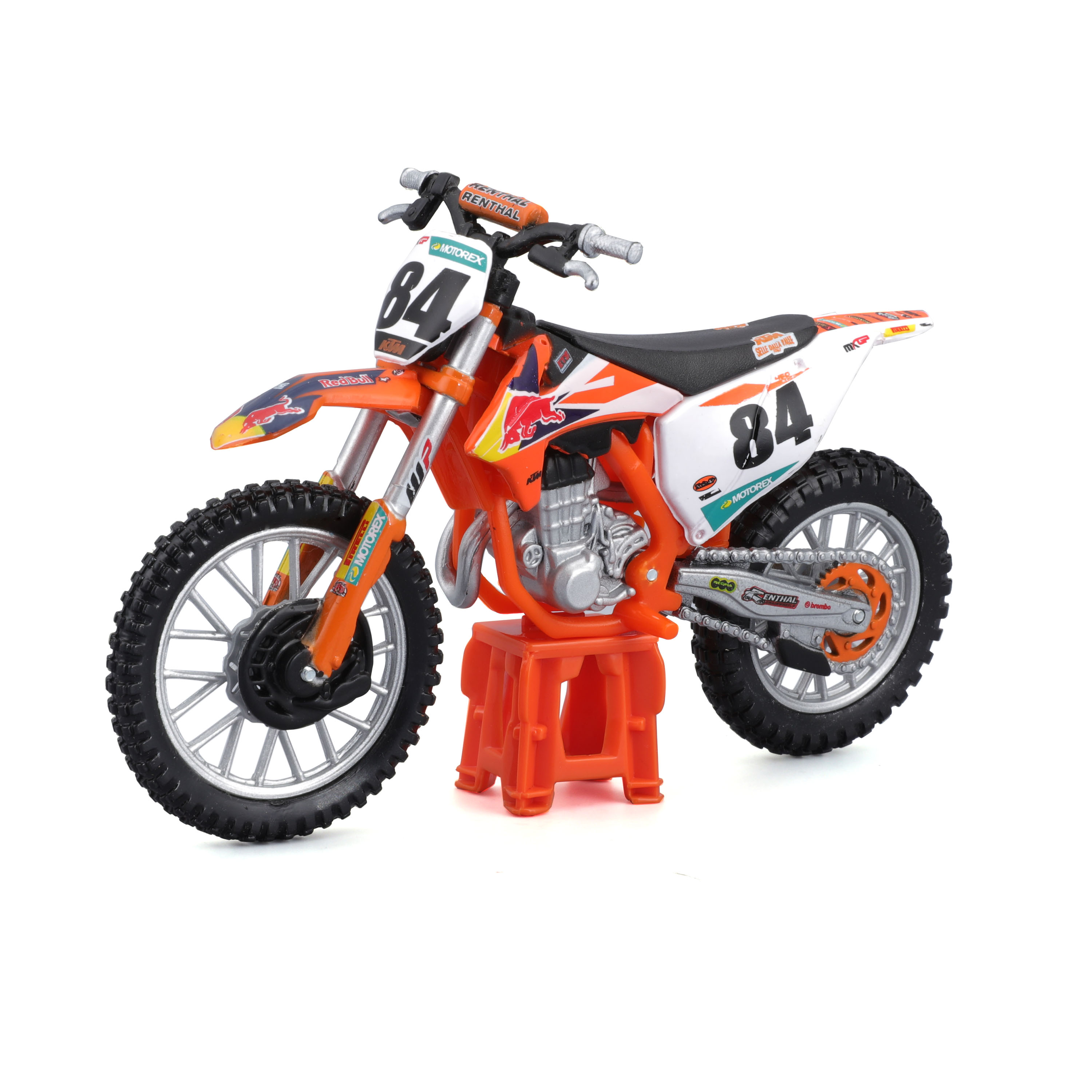 1:18 WRB KTM CYCLE - KTM 450 SX-F Factory Edition (2018) ხედი 5