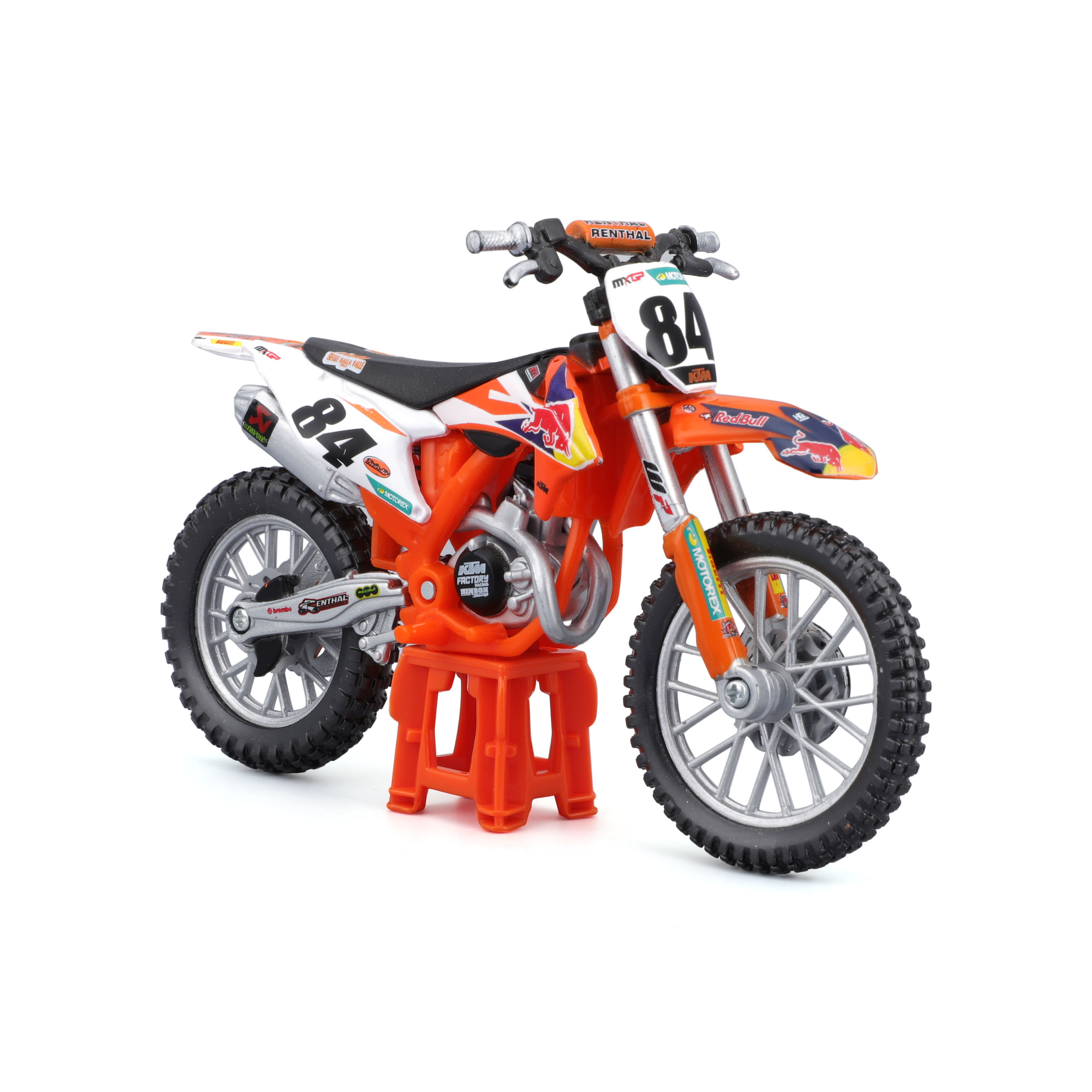 1:18 WRB KTM CYCLE - KTM 450 SX-F Factory Edition (2018) ხედი 1