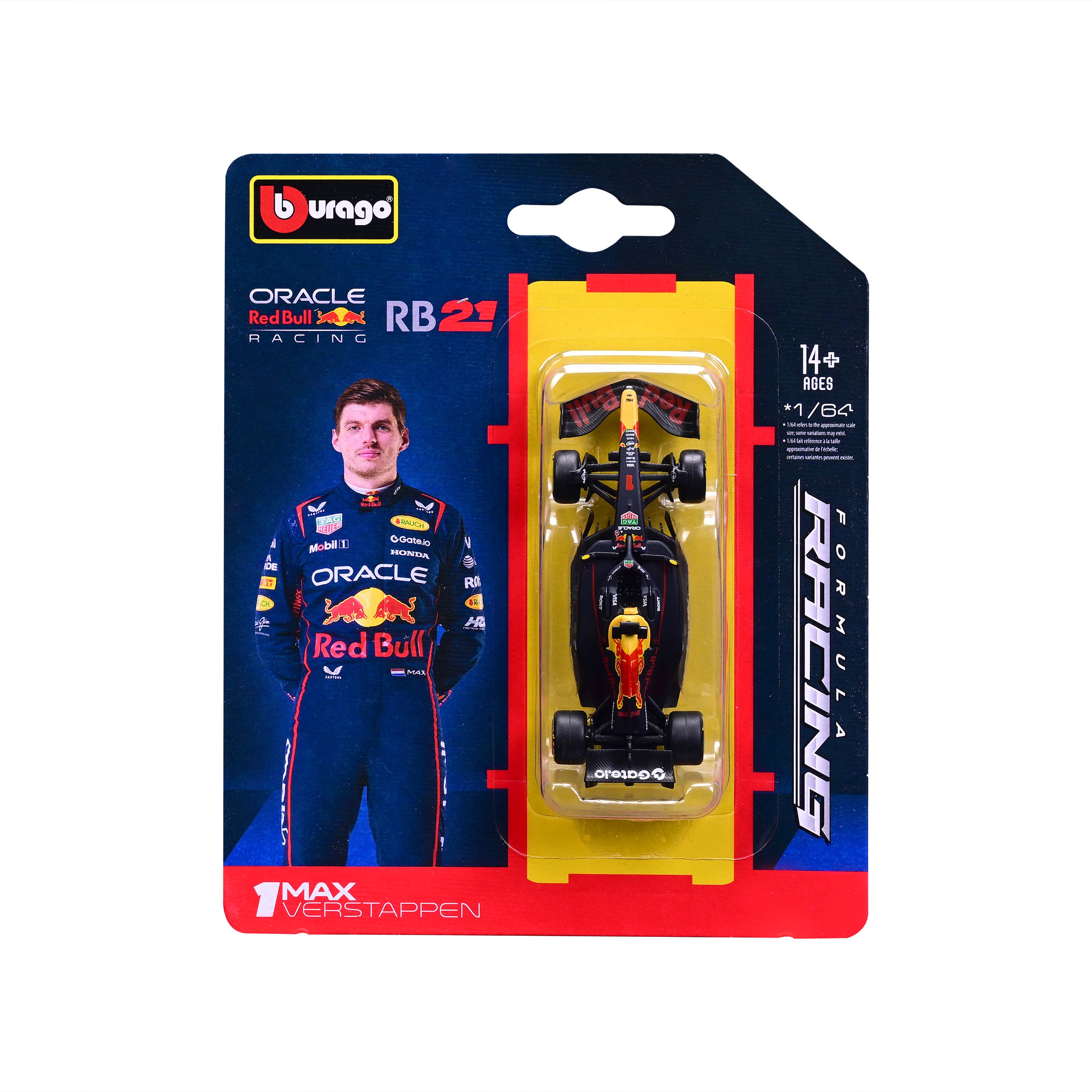 #1 მაქს ფერსტაპენი – Red Bull Oracle Racing RB21 (2025) – ფორმულა 1 მოდელი ხედი 2