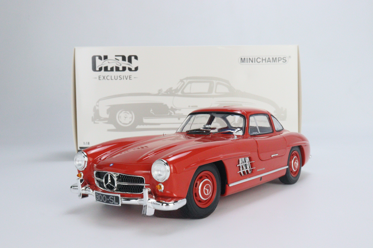 მერსედეს-ბენცი 300 SL W198 I (1954) წითელი ხედი 1