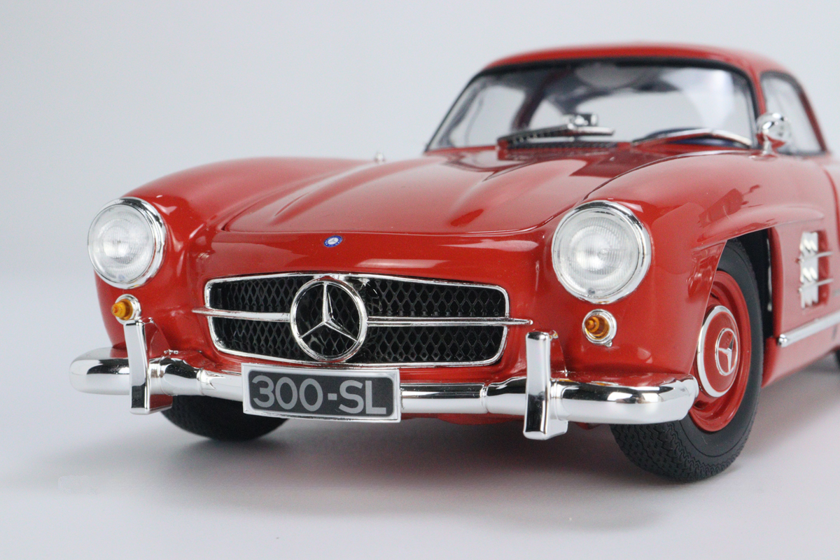 მერსედეს-ბენცი 300 SL W198 I (1954) წითელი ხედი 13