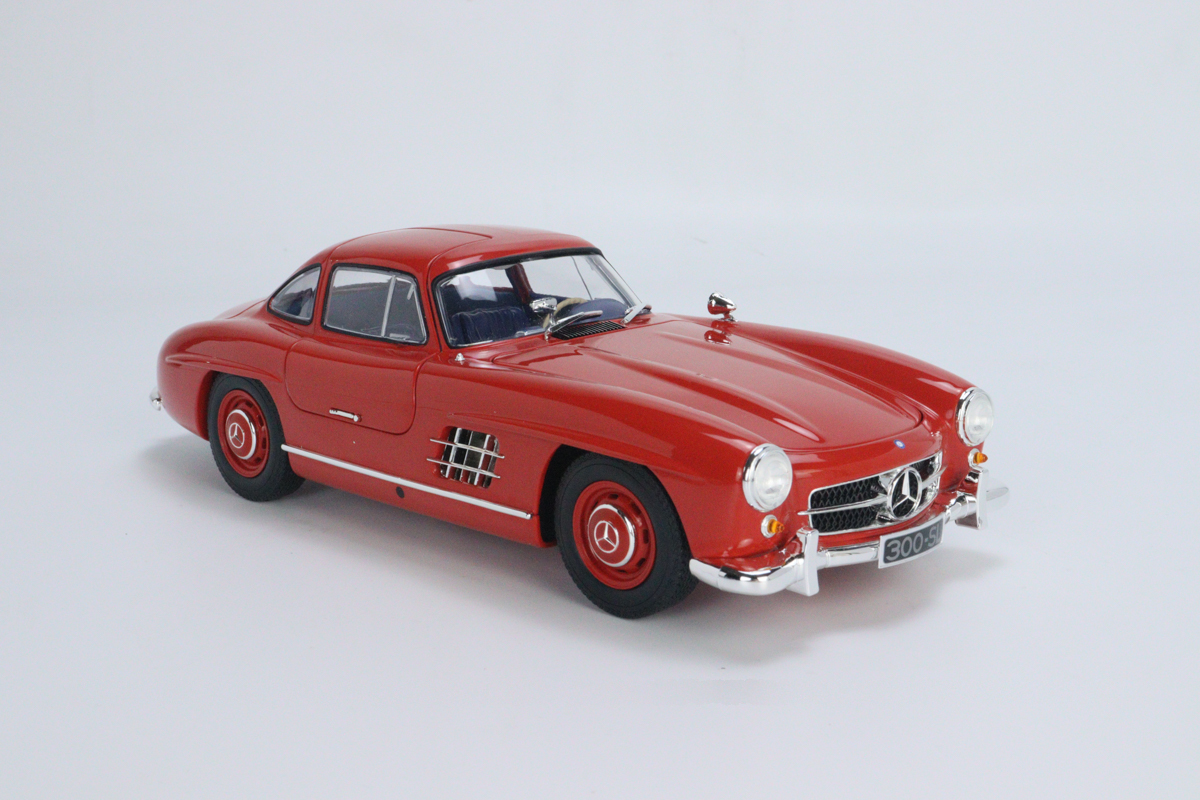 მერსედეს-ბენცი 300 SL W198 I (1954) წითელი ხედი 3