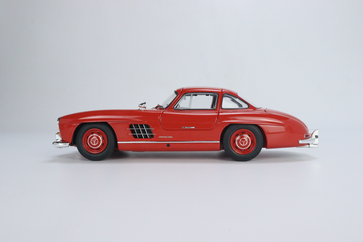 მერსედეს-ბენცი 300 SL W198 I (1954) წითელი ხედი 4