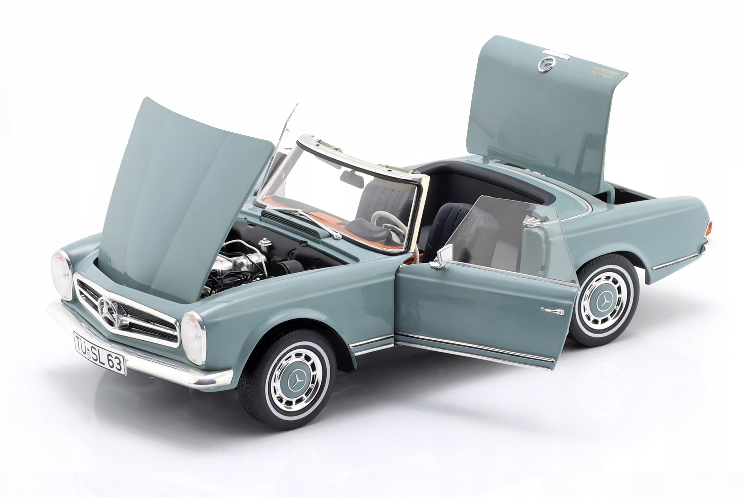 მერსედეს-ბენცი 280 SL Pagoda – 1/18 DieCast მოდელი ხედი 3