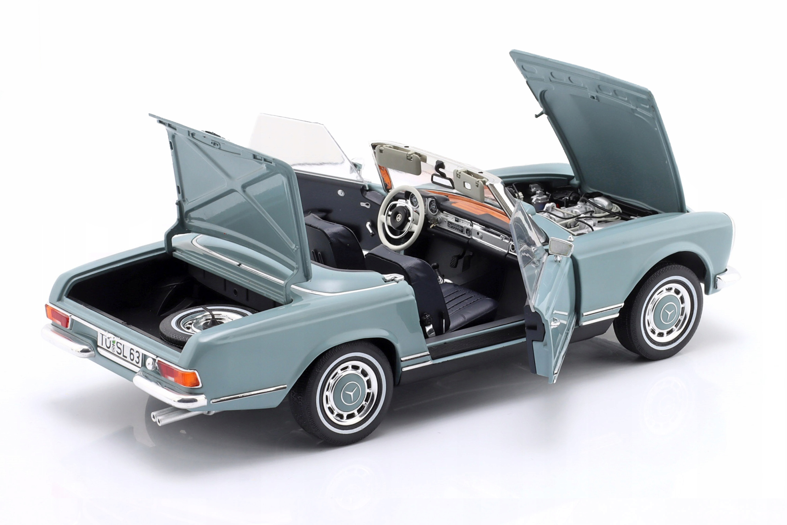 მერსედეს-ბენცი 280 SL Pagoda – 1/18 DieCast მოდელი ხედი 4