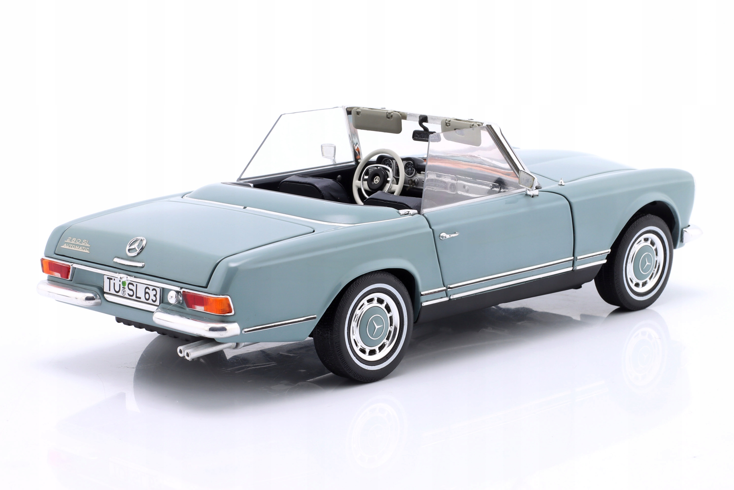 მერსედეს-ბენცი 280 SL Pagoda – 1/18 DieCast მოდელი ხედი 6