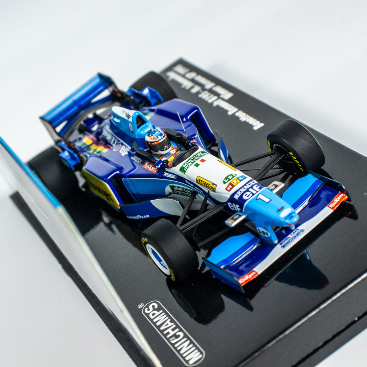 Benetton Renault B195 მიხაელ შუმახერი, მონაკოს გრან-პრის გამარჯვებული (1995) ხედი 6