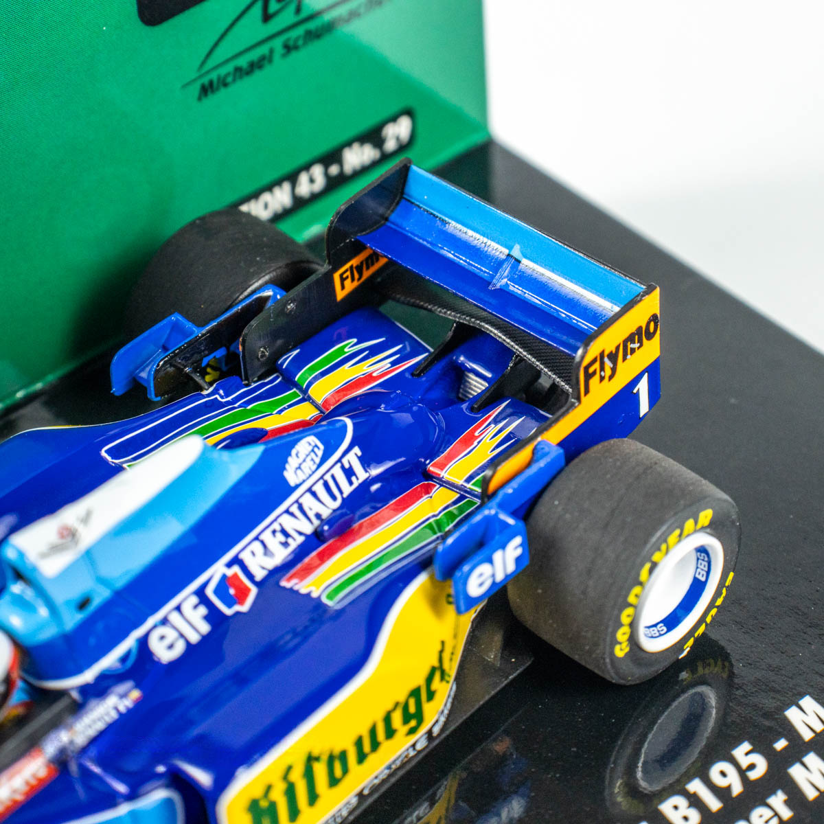 Benetton Renault B195 მიხაელ შუმახერი, მონაკოს გრან-პრის გამარჯვებული (1995) ხედი 9