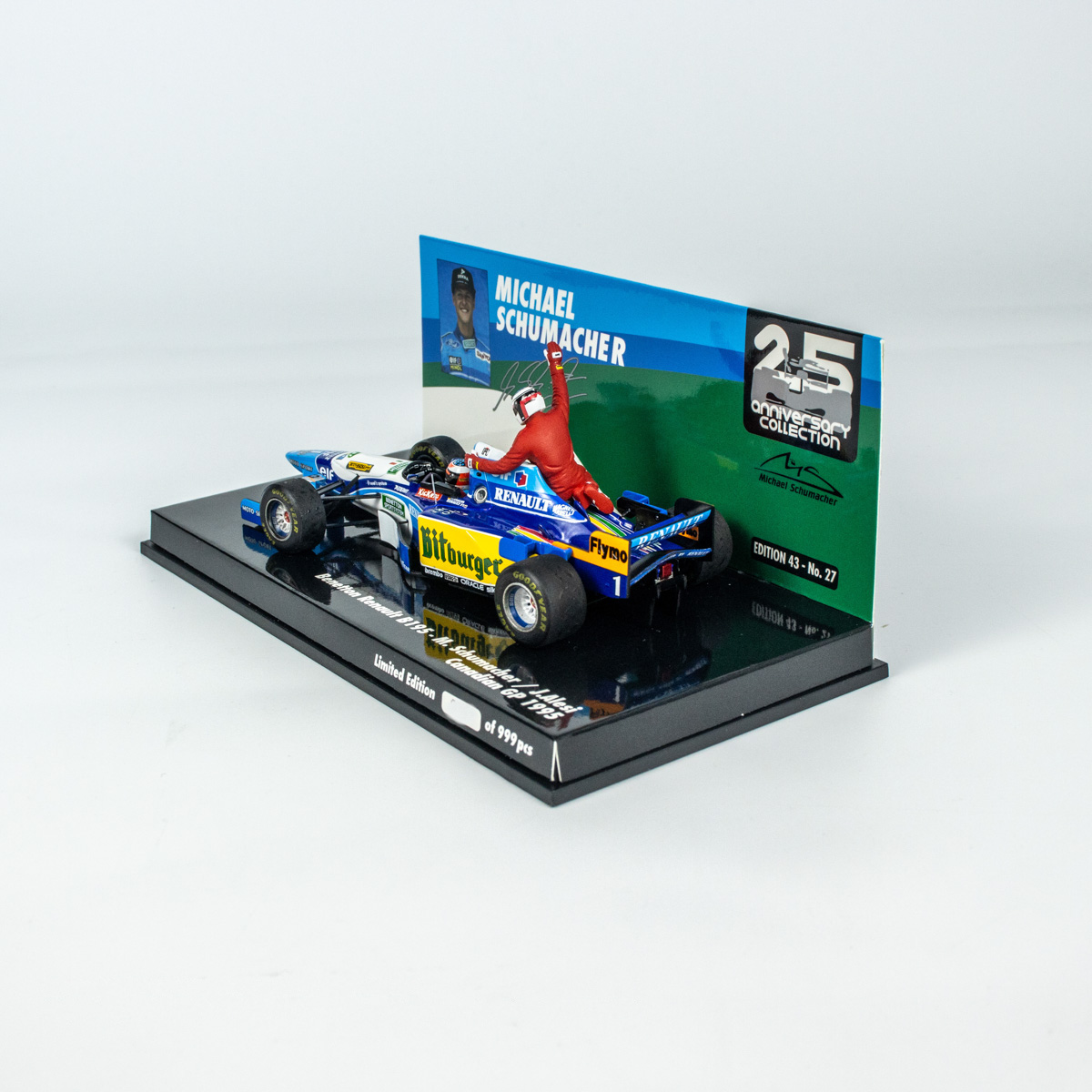 Benetton Renault B195 მიხაელ შუმახერი, კანადის გრან-პრი (1995), ჟან ალეზით ხედი 2
