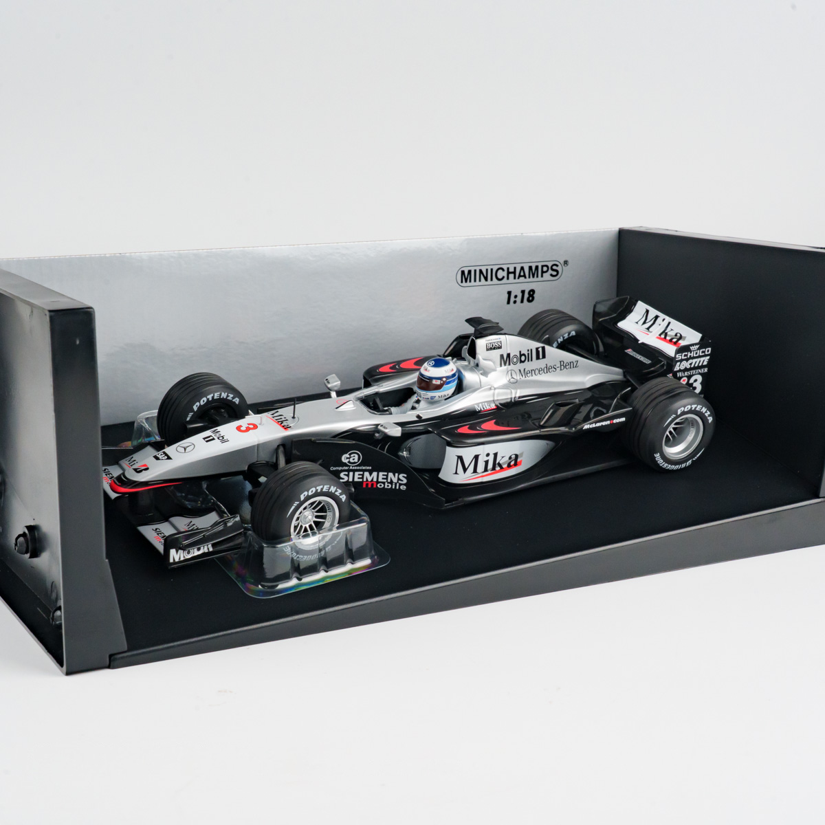 მაკლარენი Mercedes MP4/16 მიკა ჰაკინენი (2001) ხედი 2