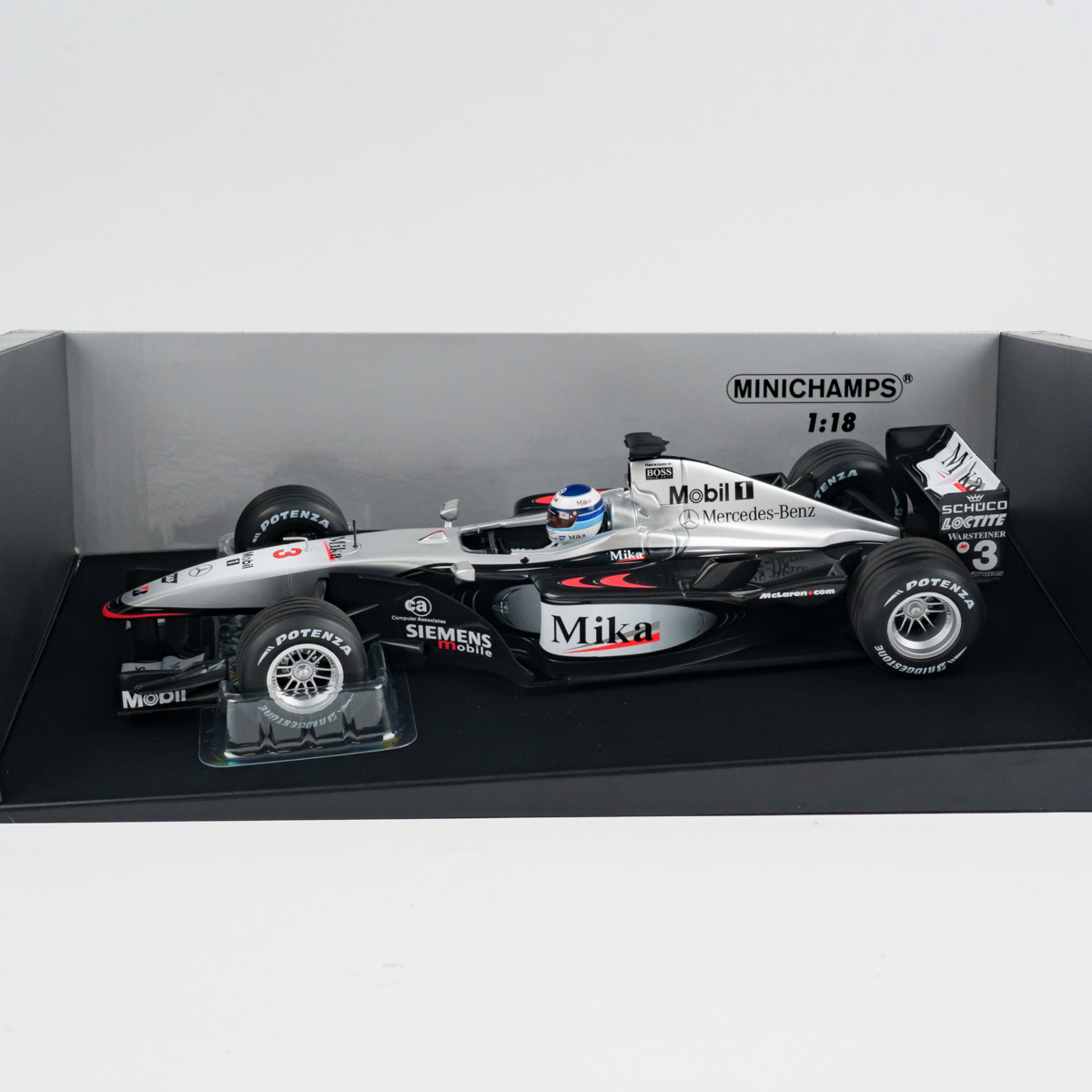 მაკლარენი Mercedes MP4/16 მიკა ჰაკინენი (2001) ხედი 4
