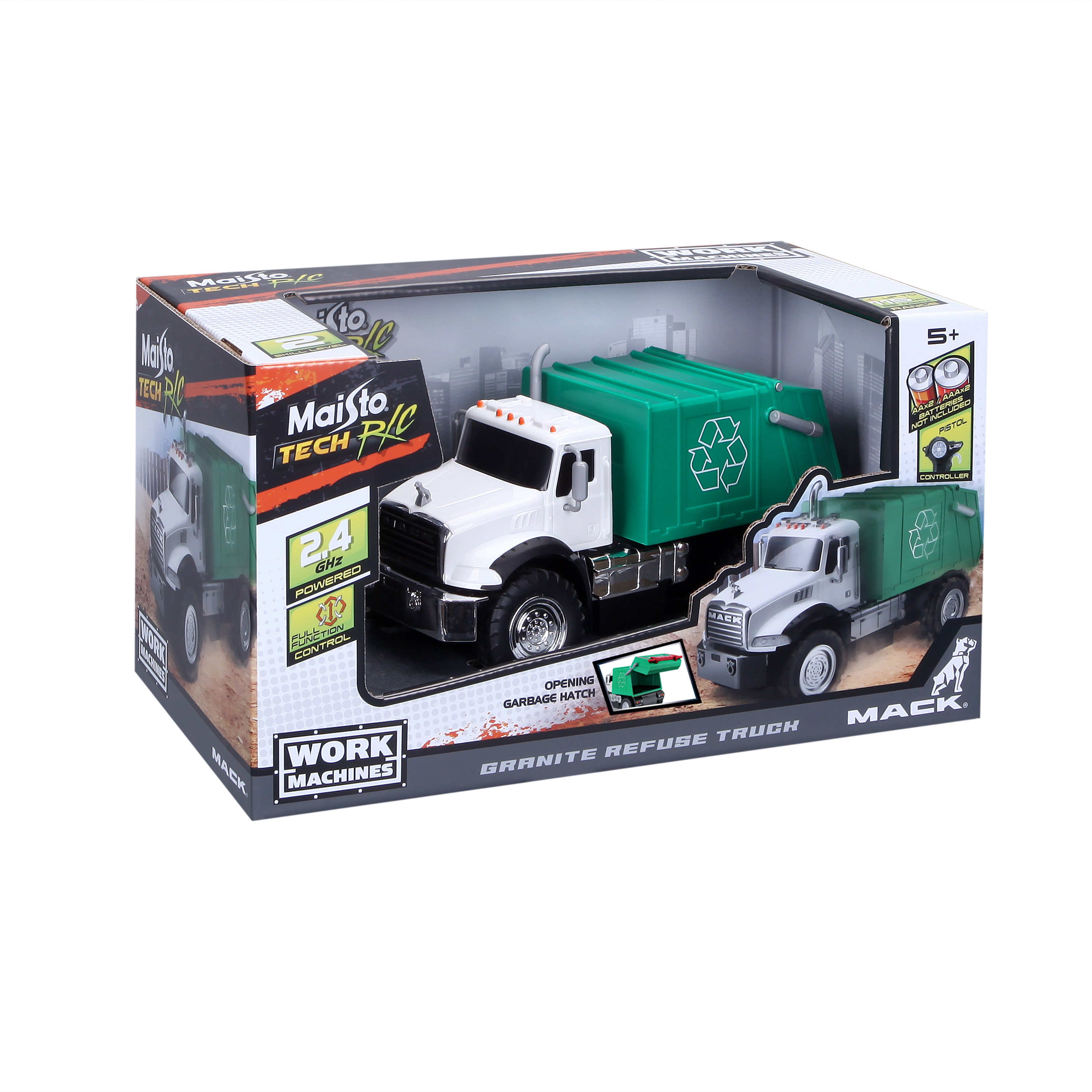 MACK Granite Refuse Truck – დისტანციურად მართვადი სათამაშო ხედი 3