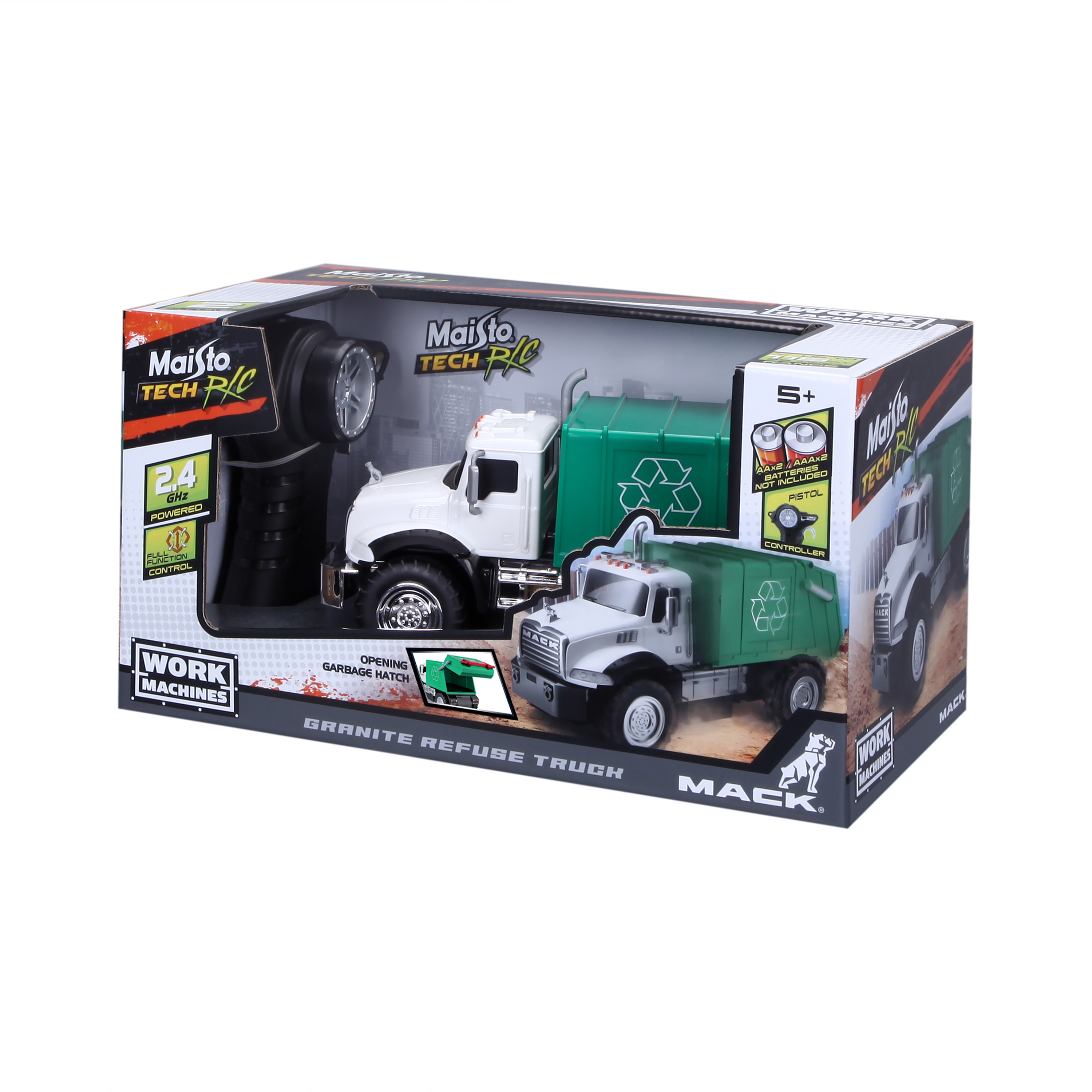 MACK Granite Refuse Truck – დისტანციურად მართვადი სათამაშო ხედი 4