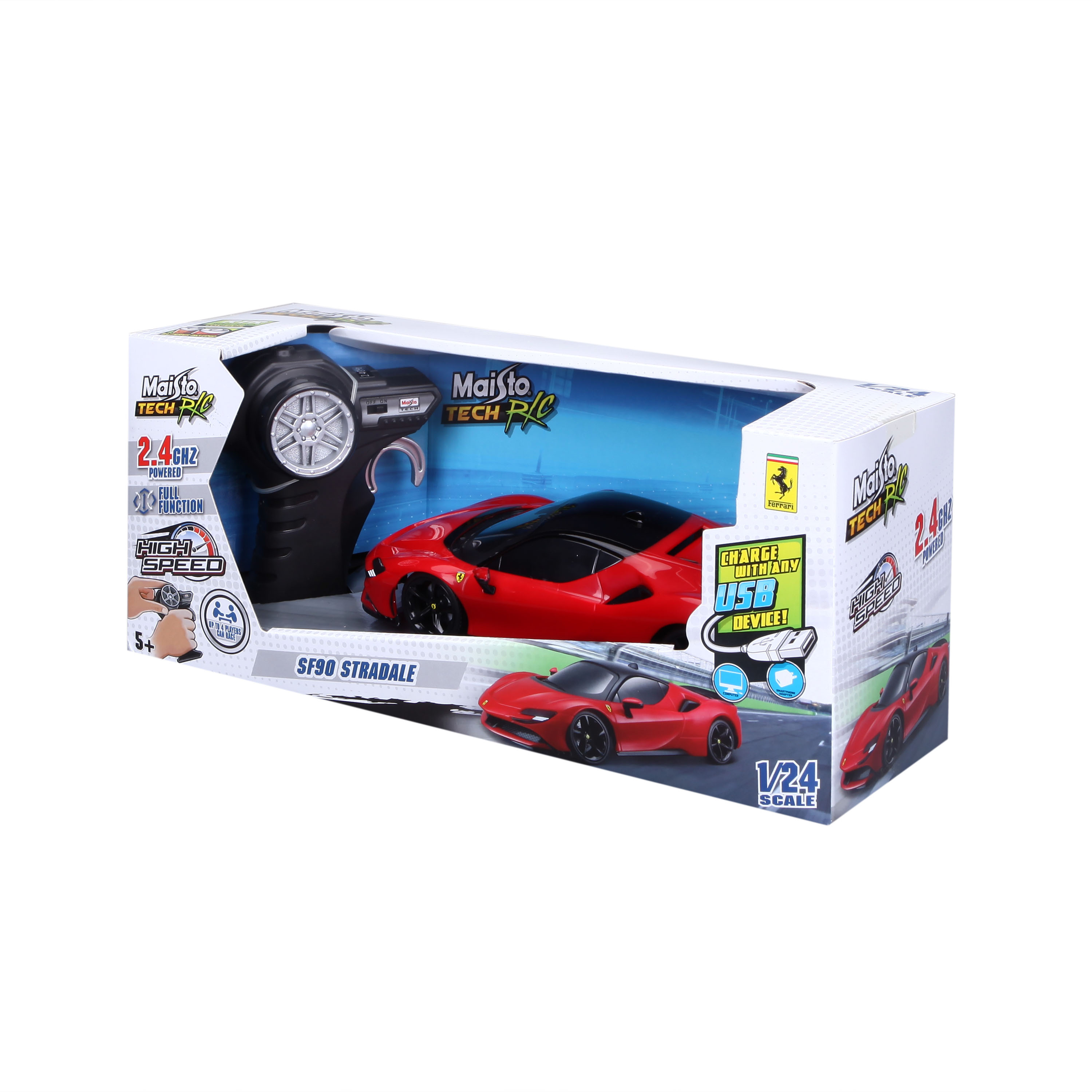 ფერარი SF90 Stradale – დისტანციურად მართვადი სათამაშო ხედი 3