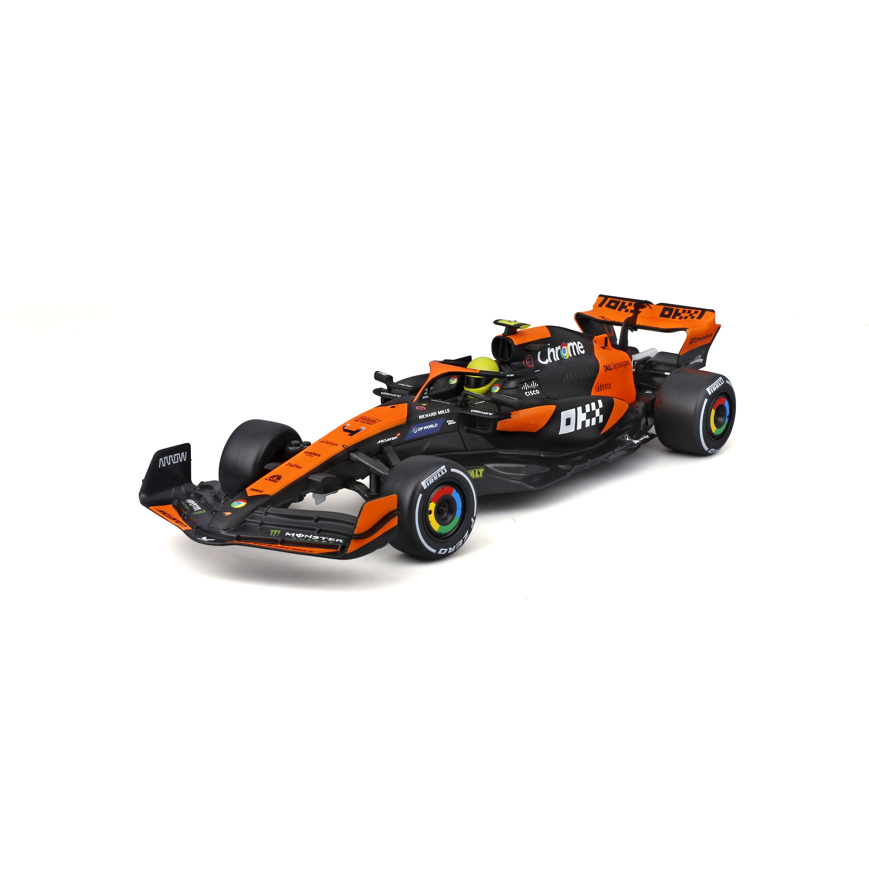 McLaren F1 MCL38 (Miami GP) – დისტანციურად მართვადი სათამაშო 1/24 ხედი 7