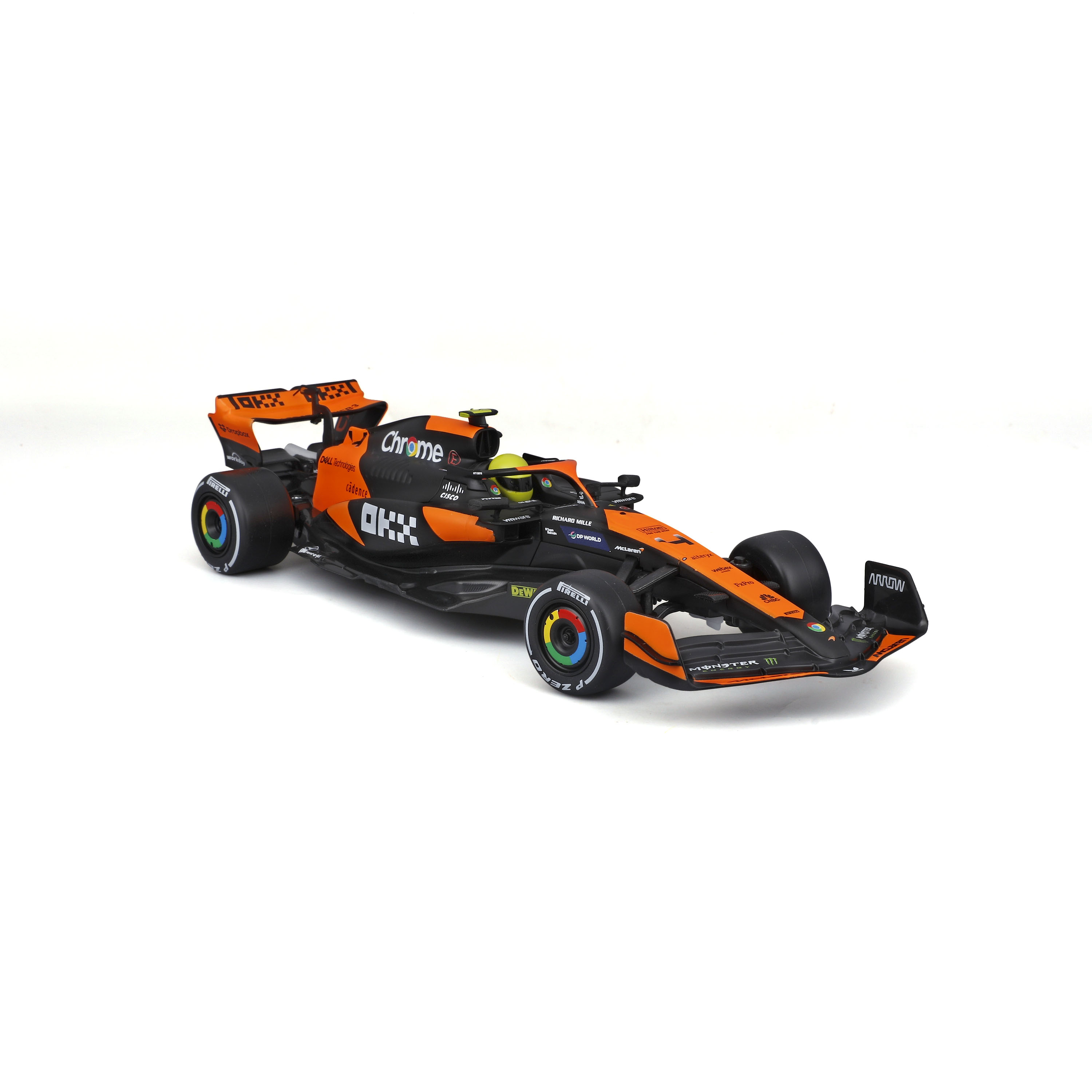 McLaren F1 MCL38 (Miami GP) – დისტანციურად მართვადი სათამაშო 1/24 ხედი 1