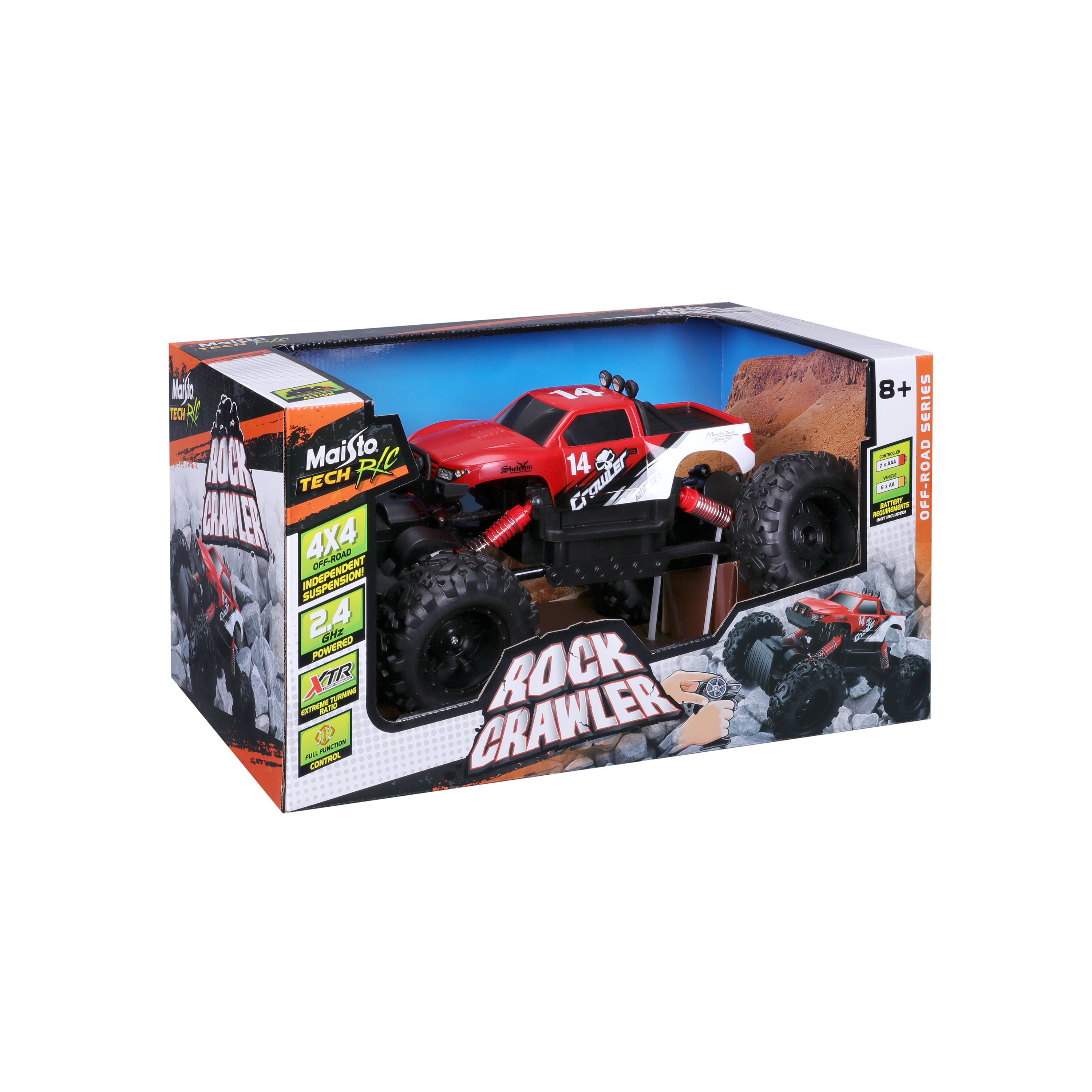 Rock Crawler – დისტანციურად მართვადი სათამაშო ხედი 2