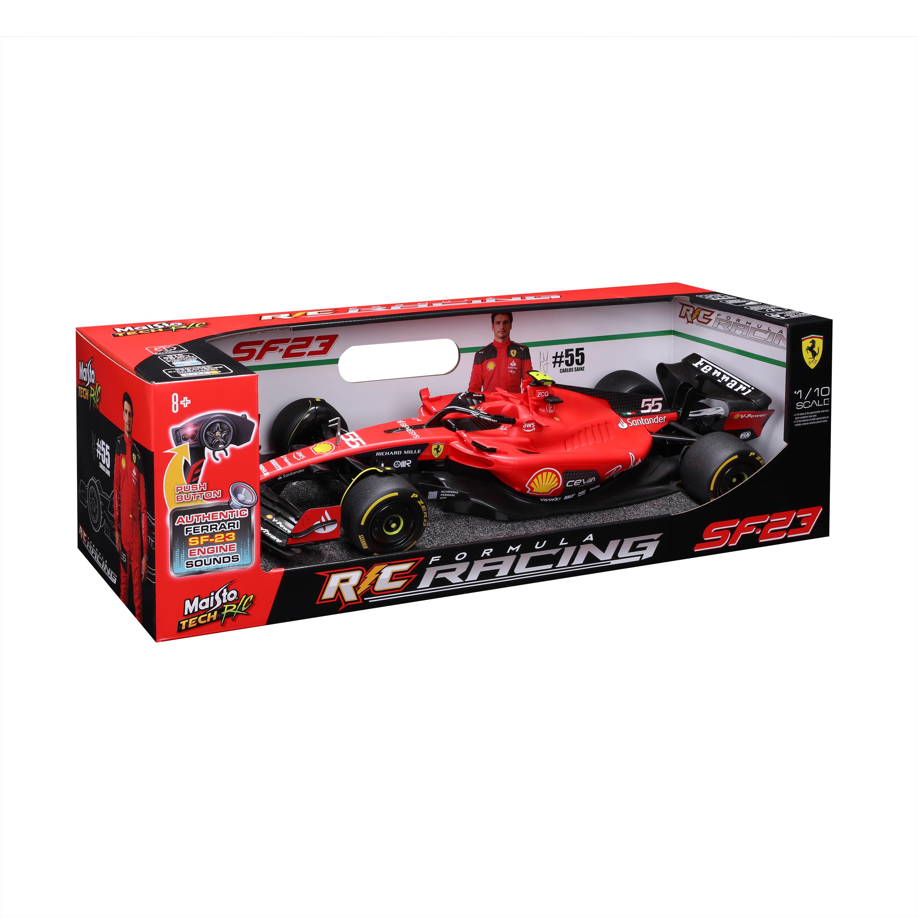 ფერარი SF-23 – დისტანციურად მართვადი სათამაშო ხედი 1