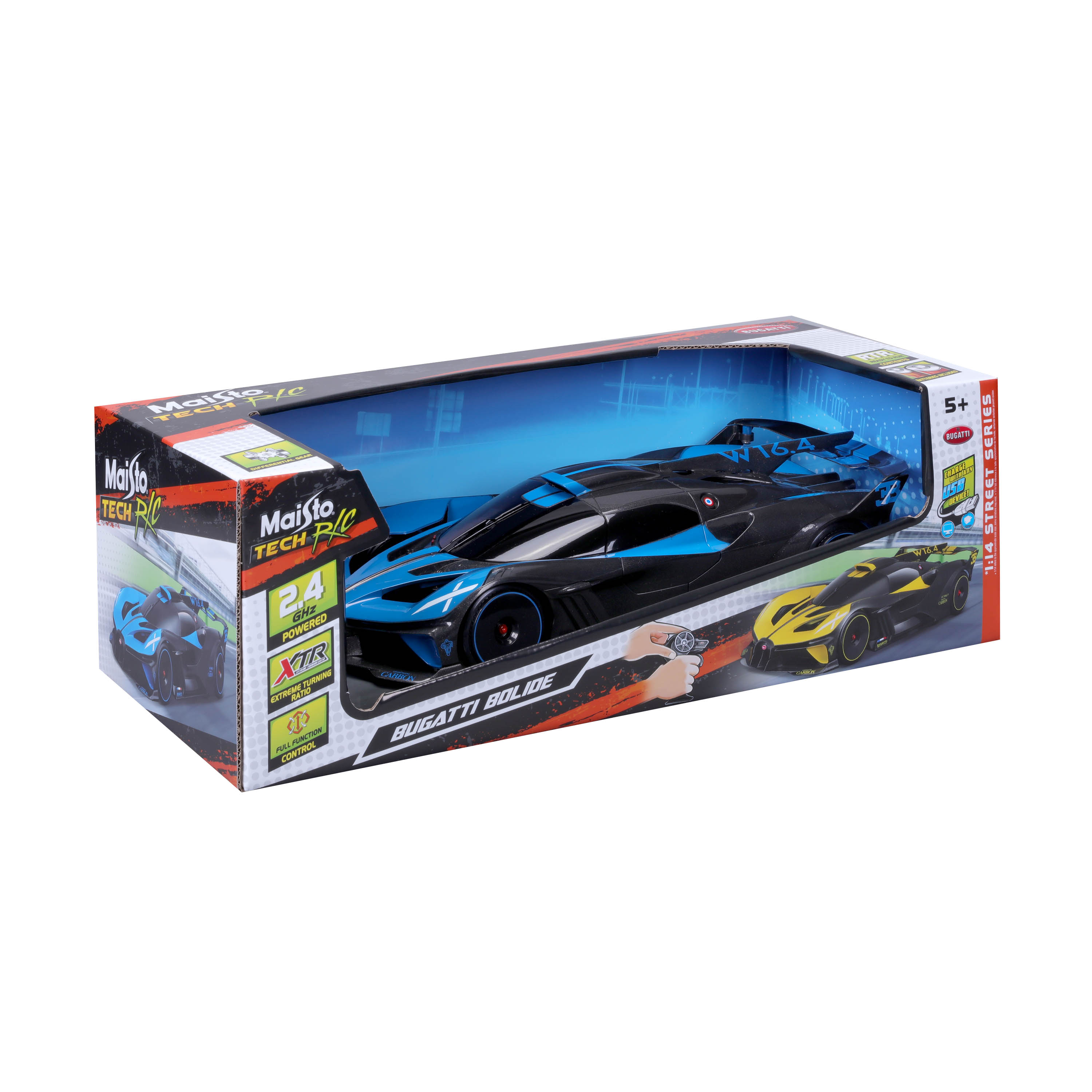 ბუგატი Bolide – დისტანციურად მართვადი სათამაშო ხედი 3