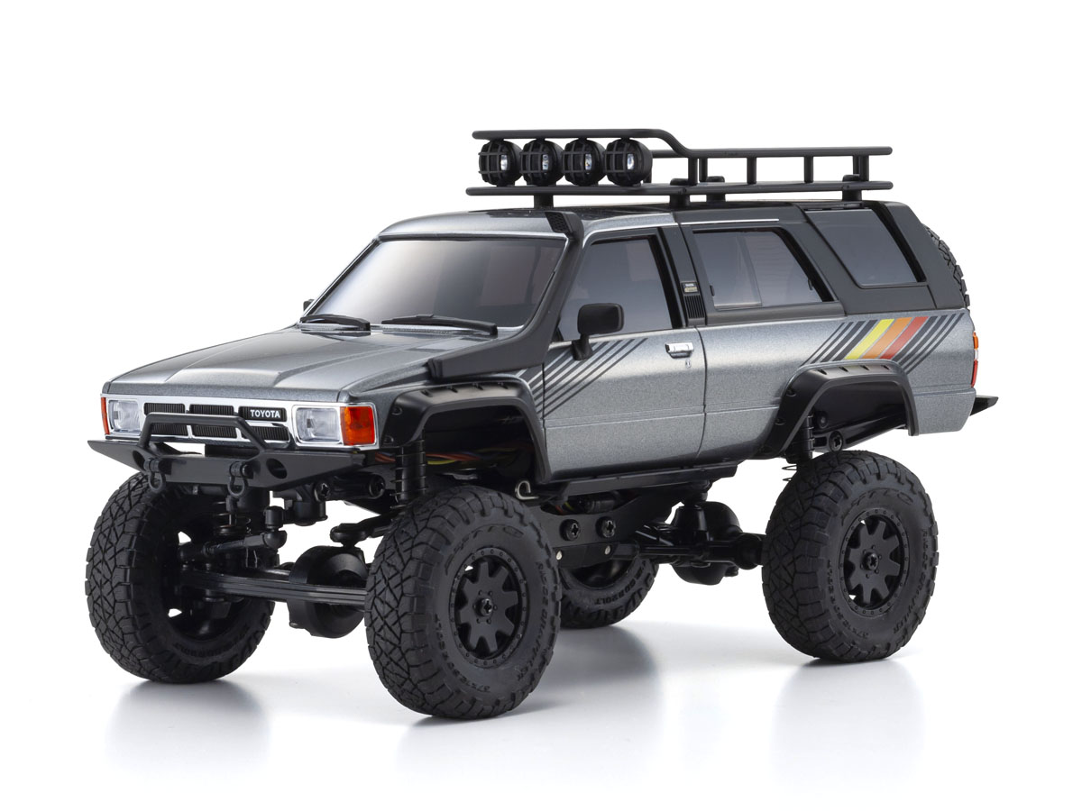 Mini-Z 4X4 MX-01 ტოიოტა 4-Runner მუქი ნაცრისფერი ხედი 2