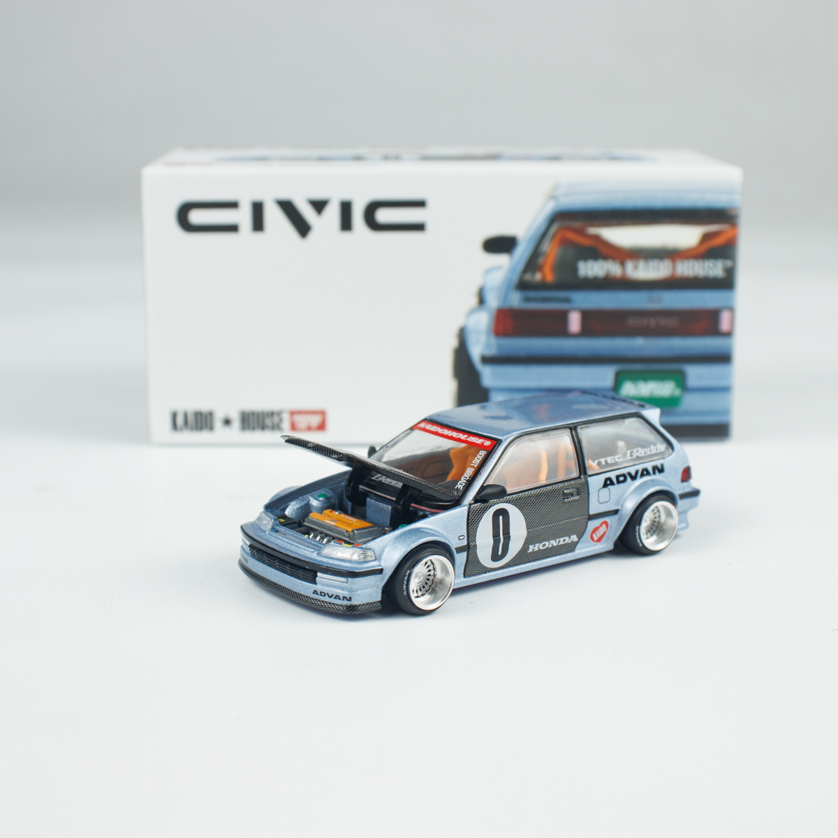 ჰონდა Civic (EF) Kaido Roulette V1 ხედი 1