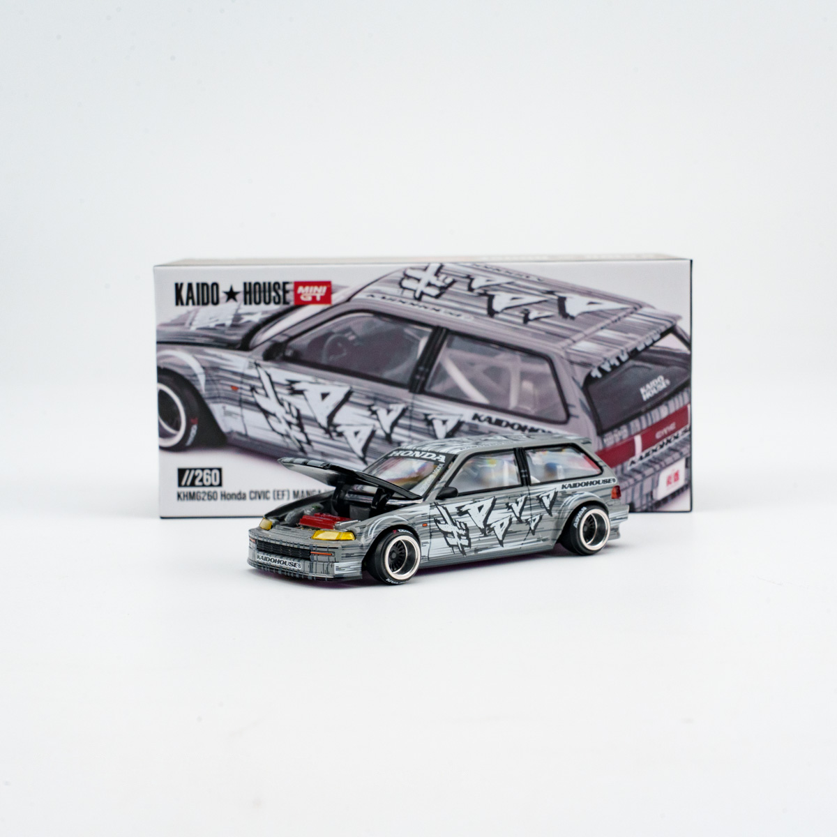 ჰონდა Civic (EF) Kaido Manga V1 ხედი 1