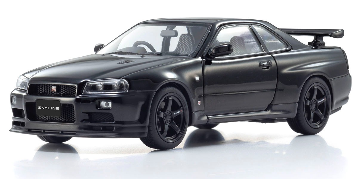 Nissan Skyline R34 GT-R V-Spec II - Black Pearl ხედი 1