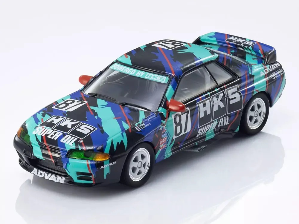 MOTN LED Minicar Book ნისანი Skyline GT-R HKS #87 ხედი 1
