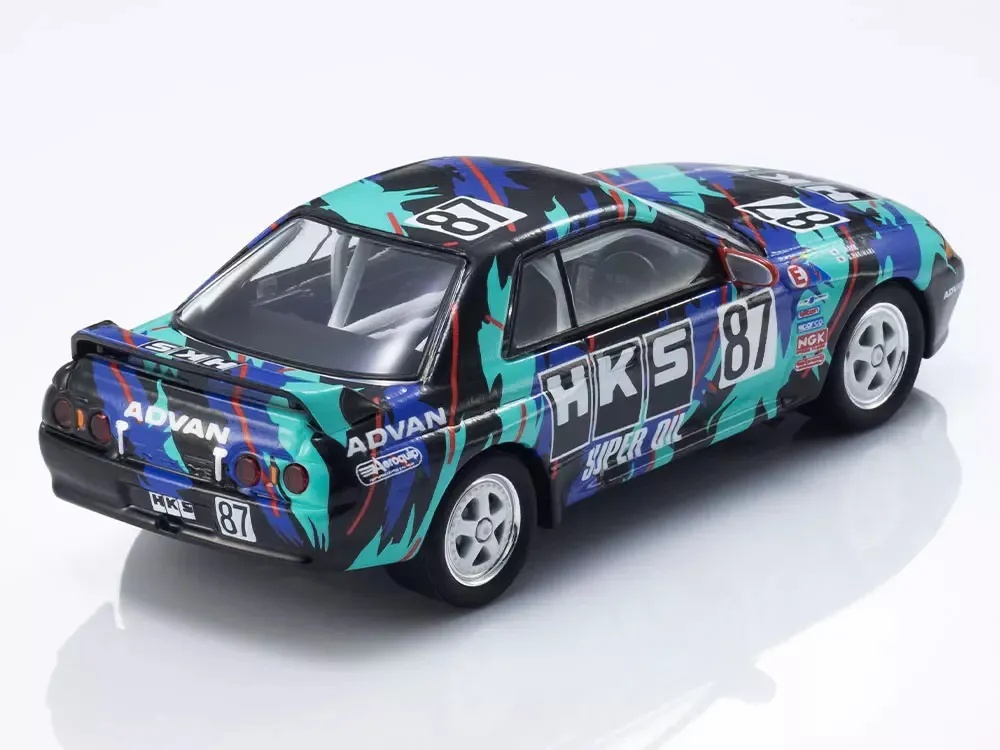 MOTN LED Minicar Book ნისანი Skyline GT-R HKS #87 ხედი 2
