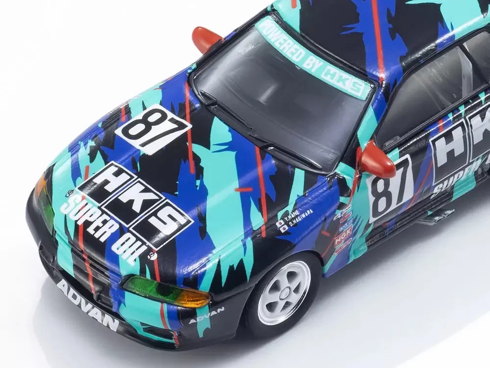 MOTN LED Minicar Book ნისანი Skyline GT-R HKS #87 ხედი 3